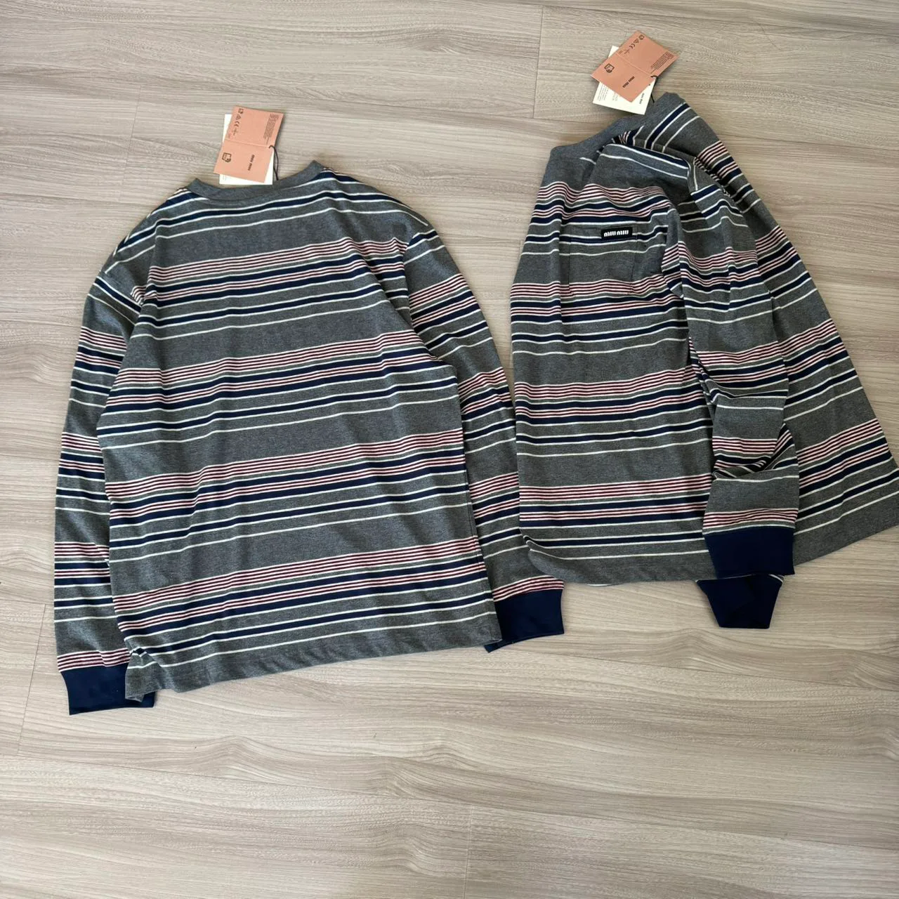 Лонгсливы Мужские Miu Miu 11541532