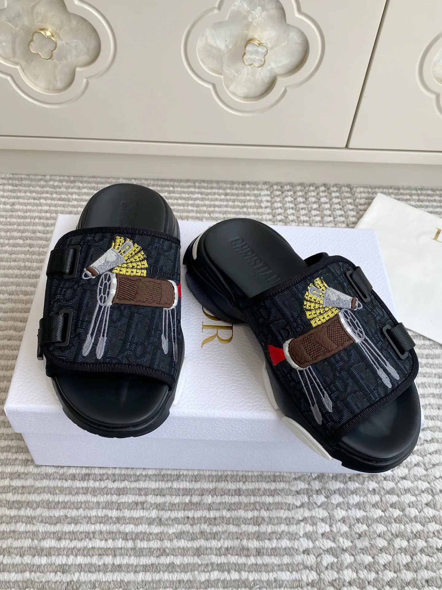 Шлепанцы Женские Christian Dior 11430344