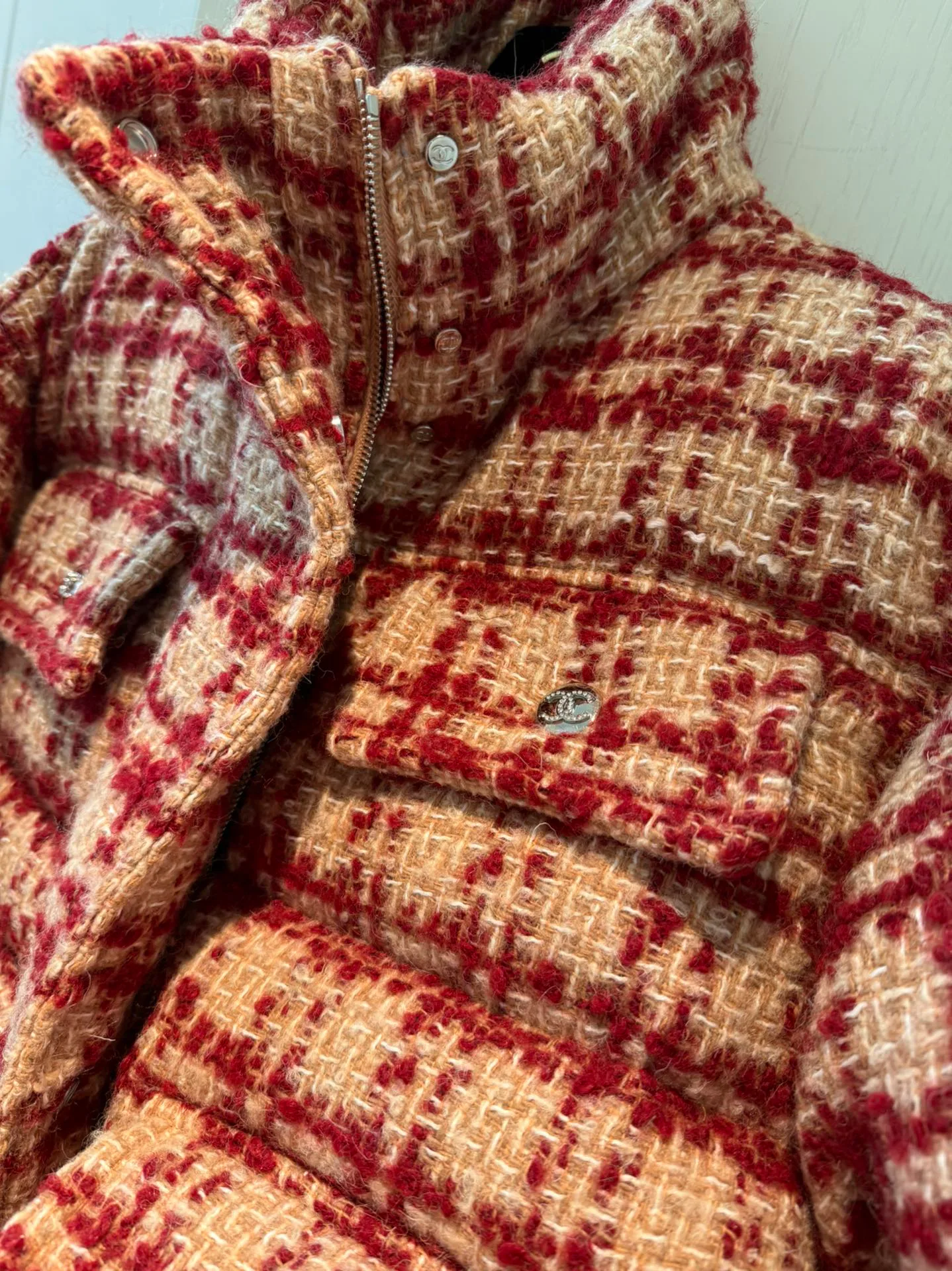 Куртки И Пуховики Женские Chanel 1022927