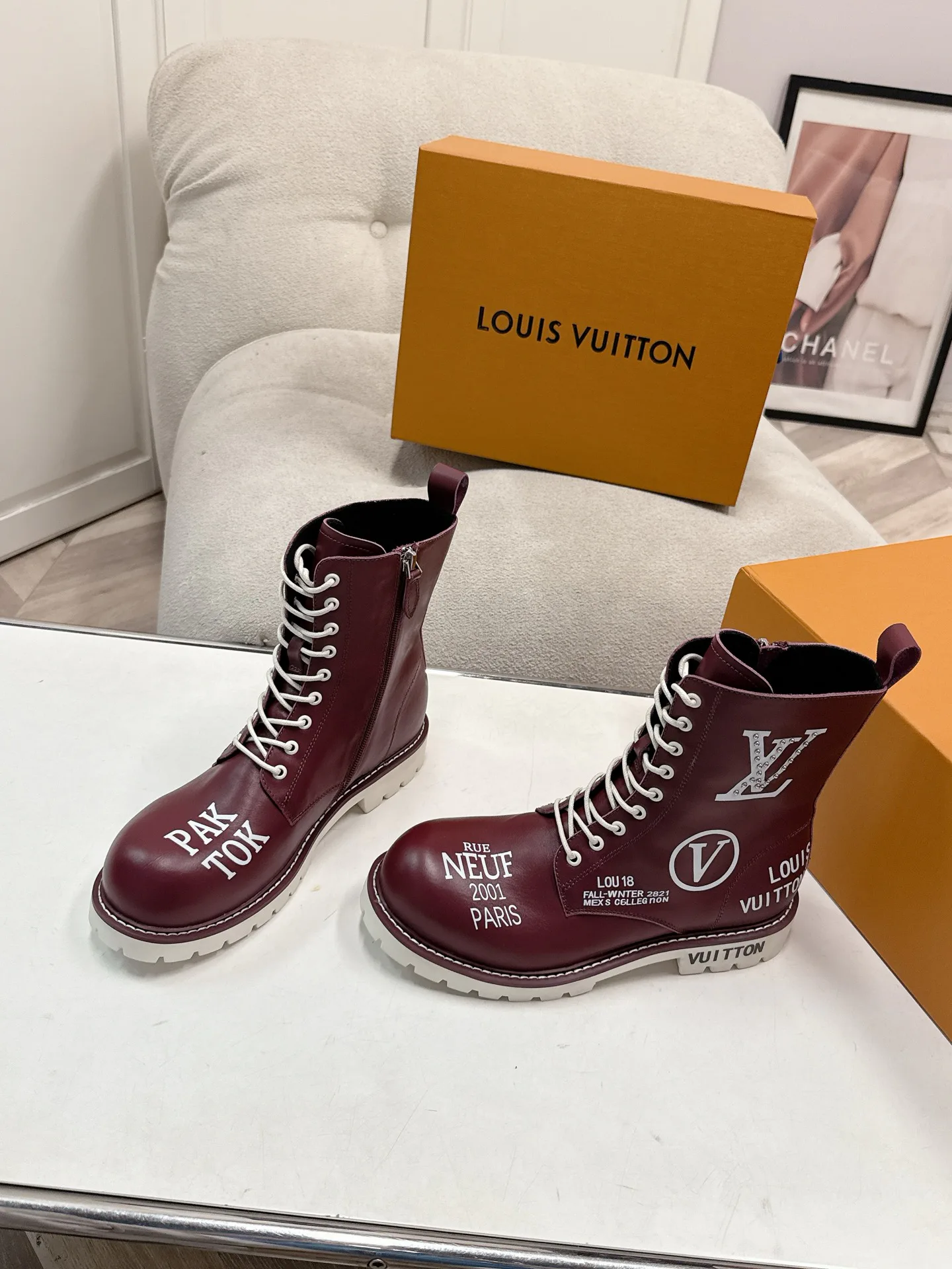 Ботинки Женские Louis Vuitton 5188111