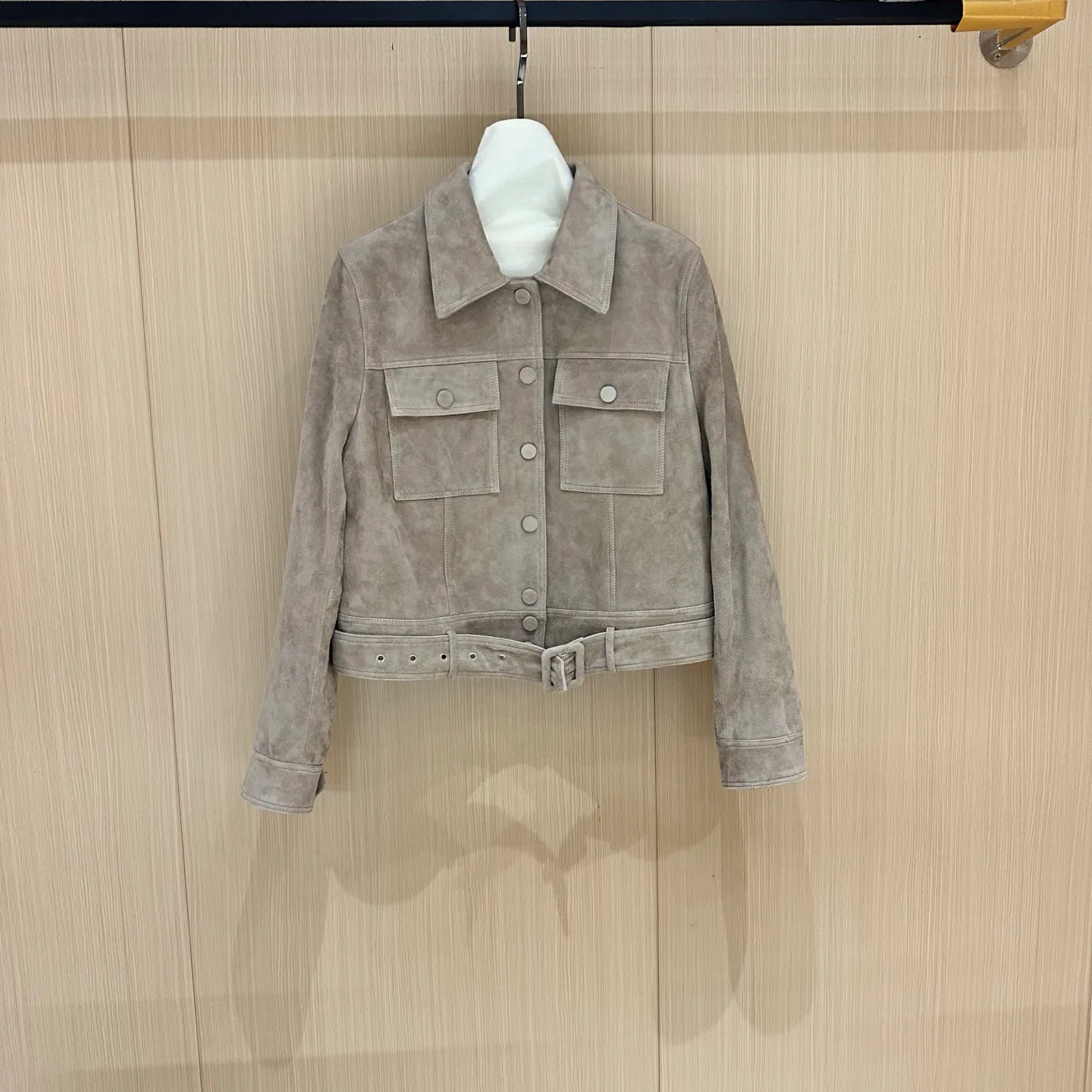 Кожаные Куртки И Дублёнки Женские Saint Laurent 10530898