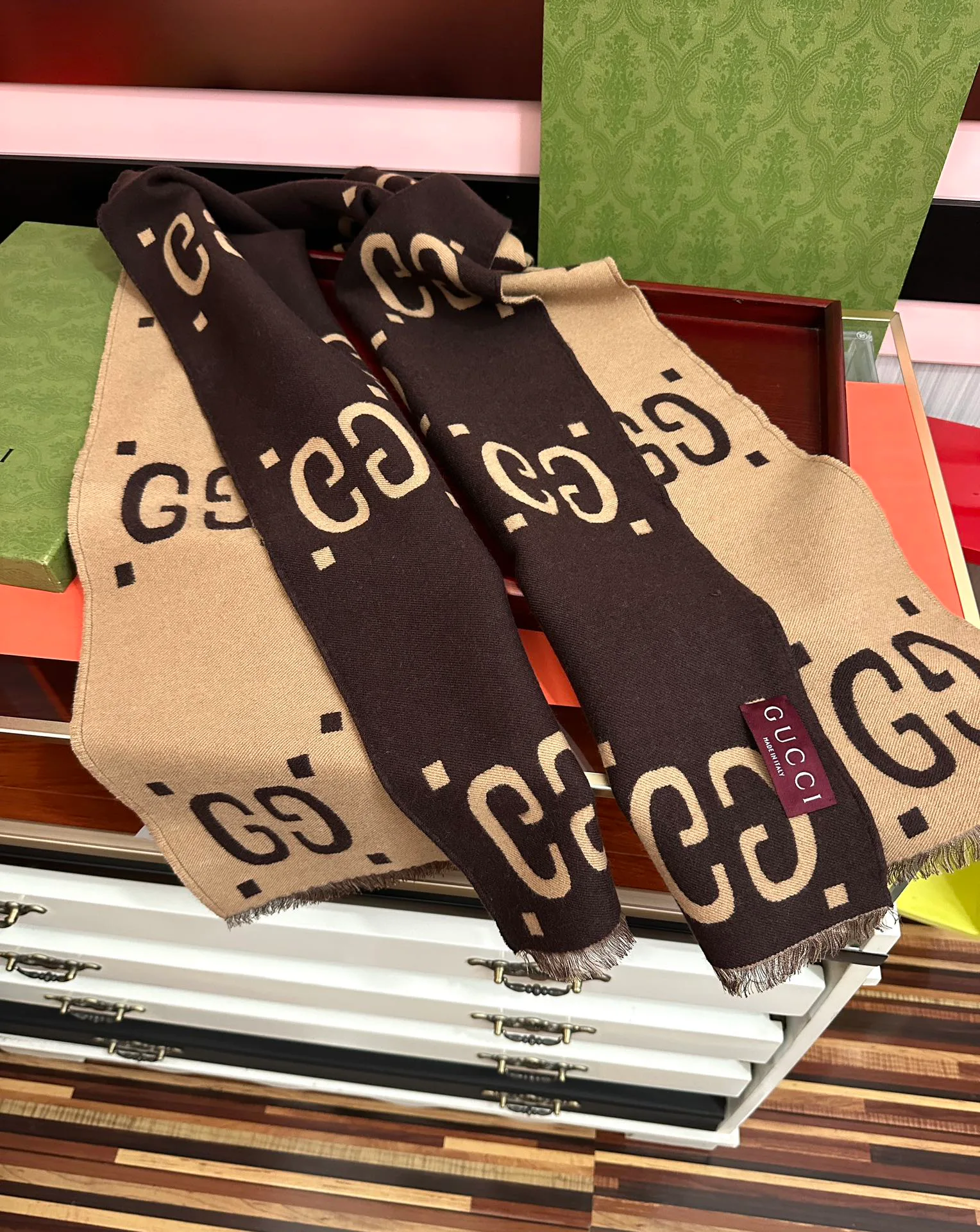 Шарфы Gucci 789811