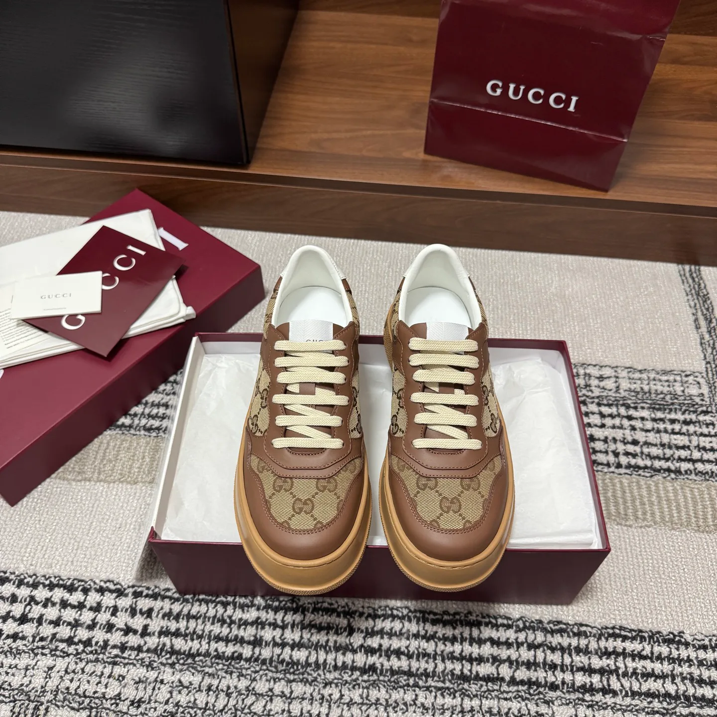Кроссовки Женские Gucci 1225472