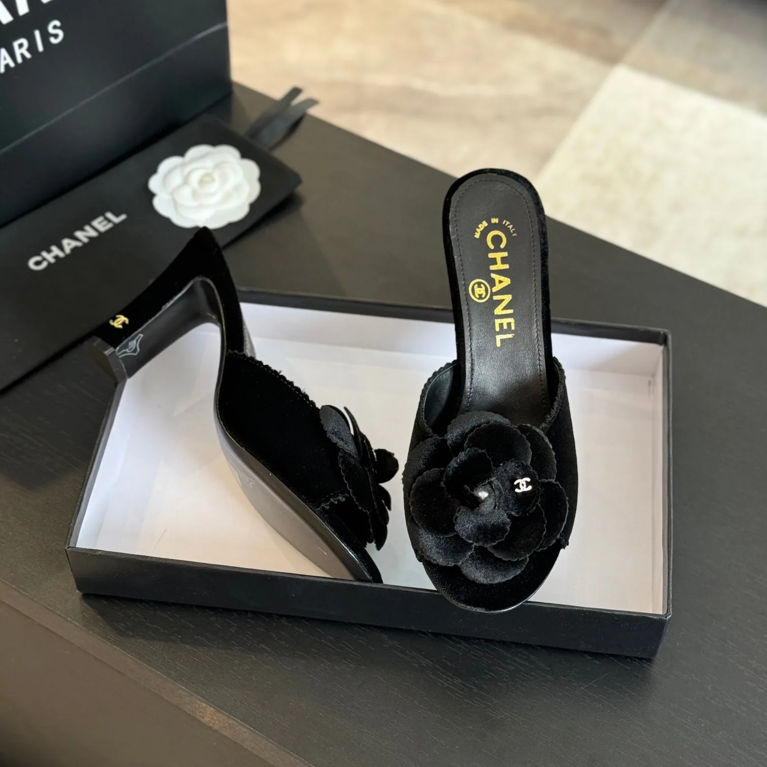 Босоножки Женские Chanel 53388