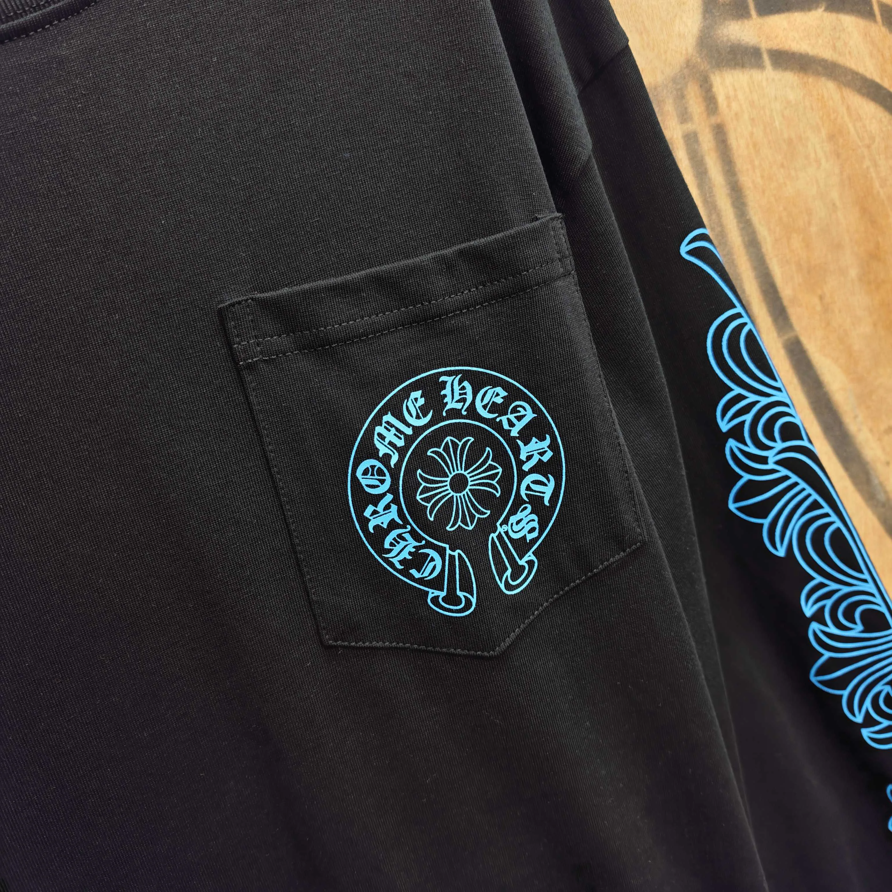 Лонгсливы Мужские Chrome Hearts 11808751