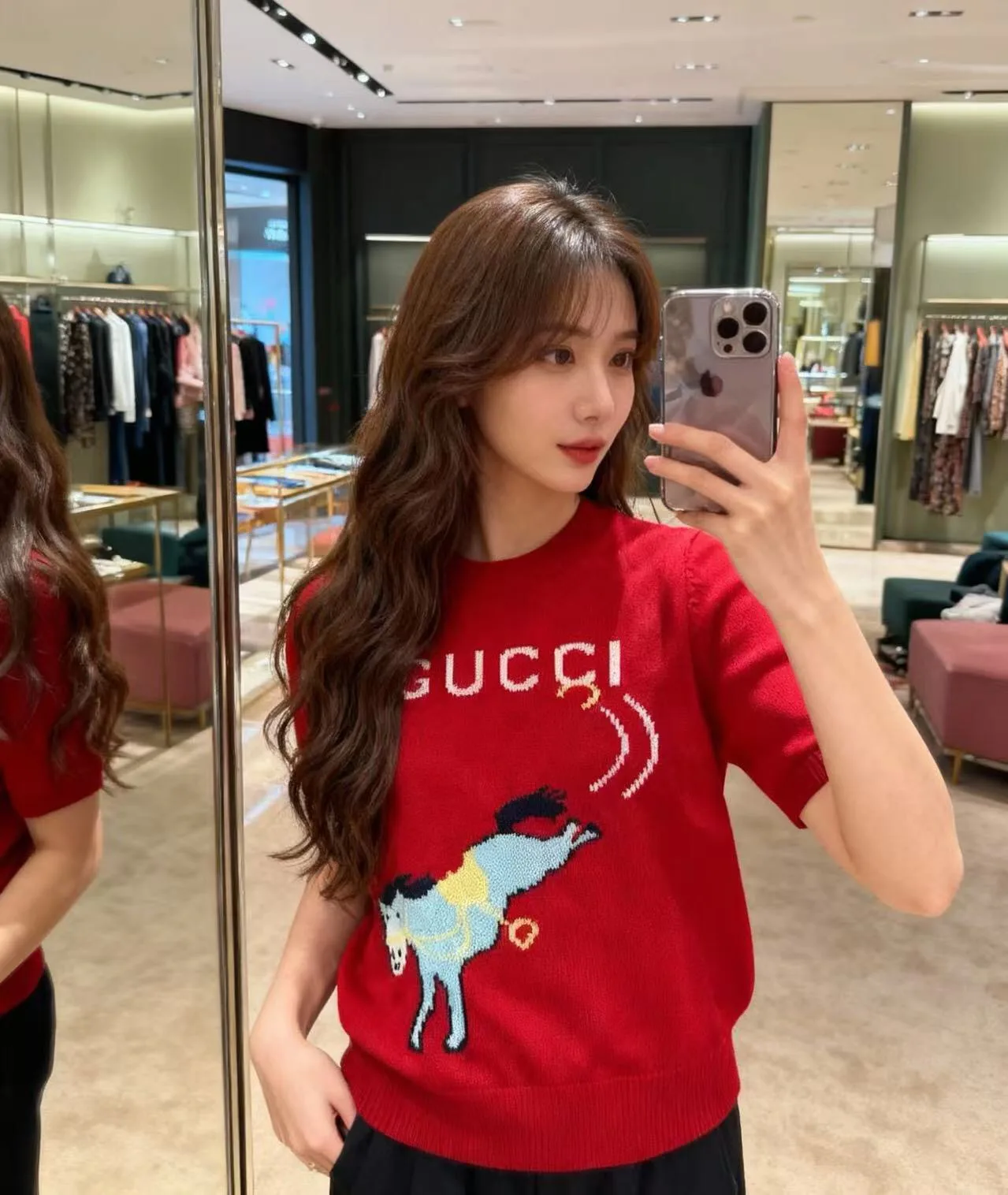 Футболки Женские Gucci 1882428