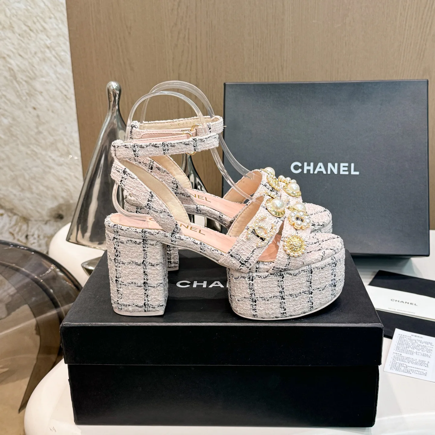 Босоножки Женские Chanel 17359