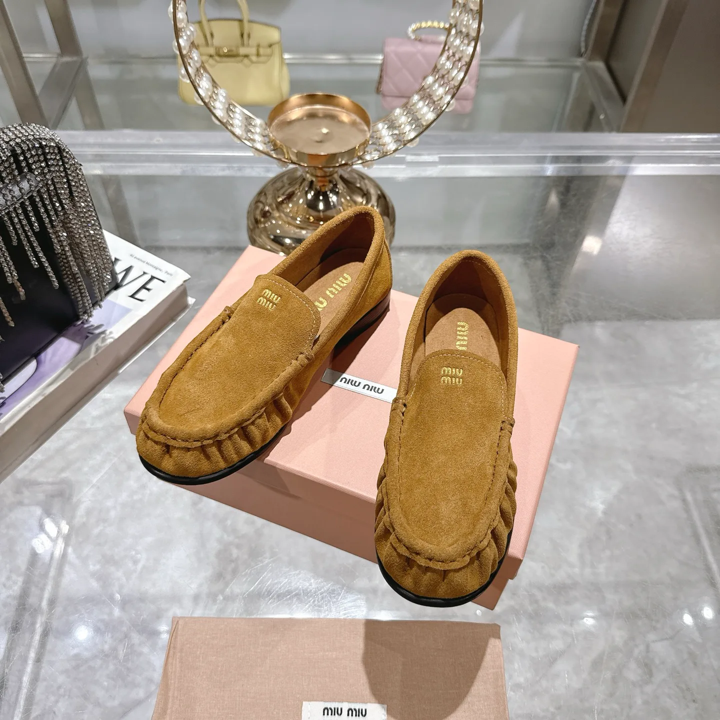 Лоферы И Мокасины Женские Miu Miu 397836