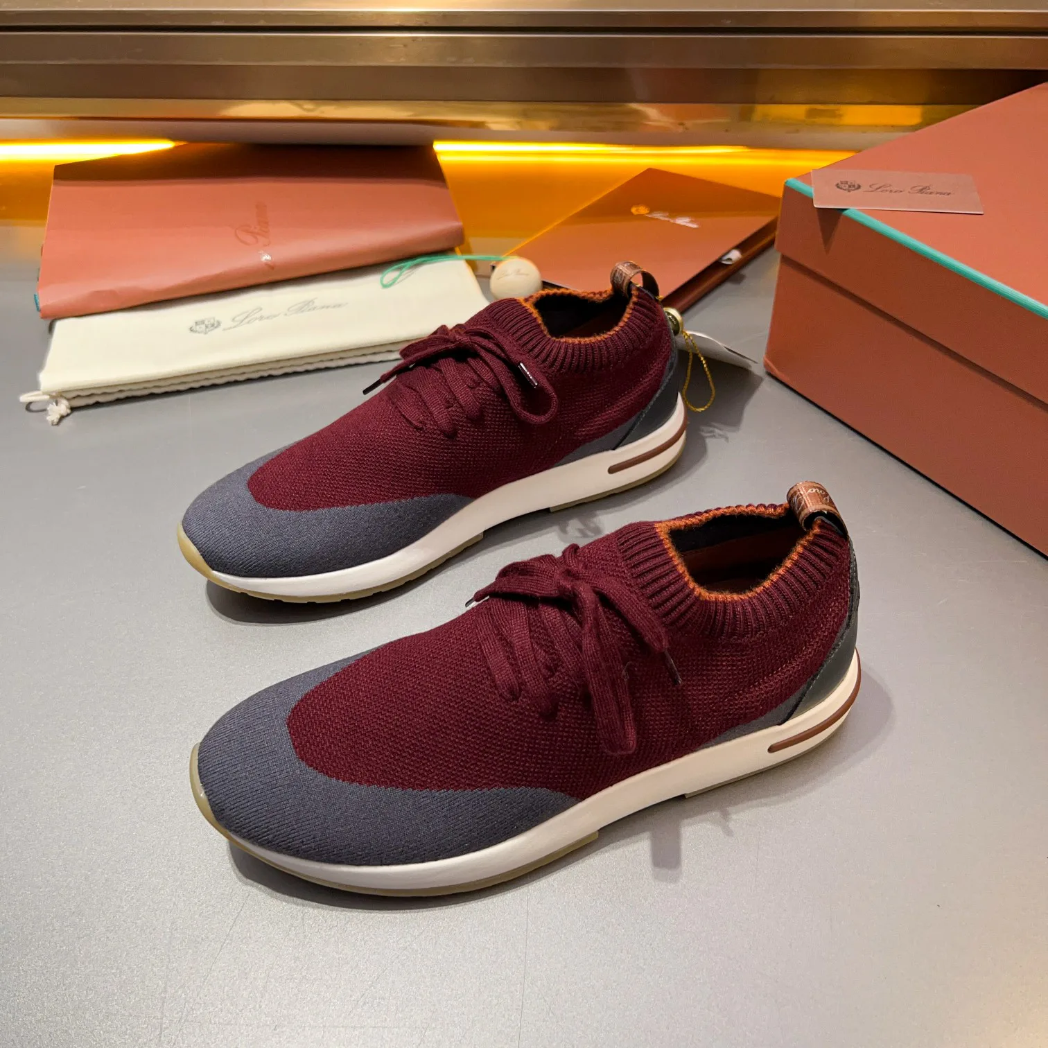 Кроссовки Мужские Loro Piana 18250761