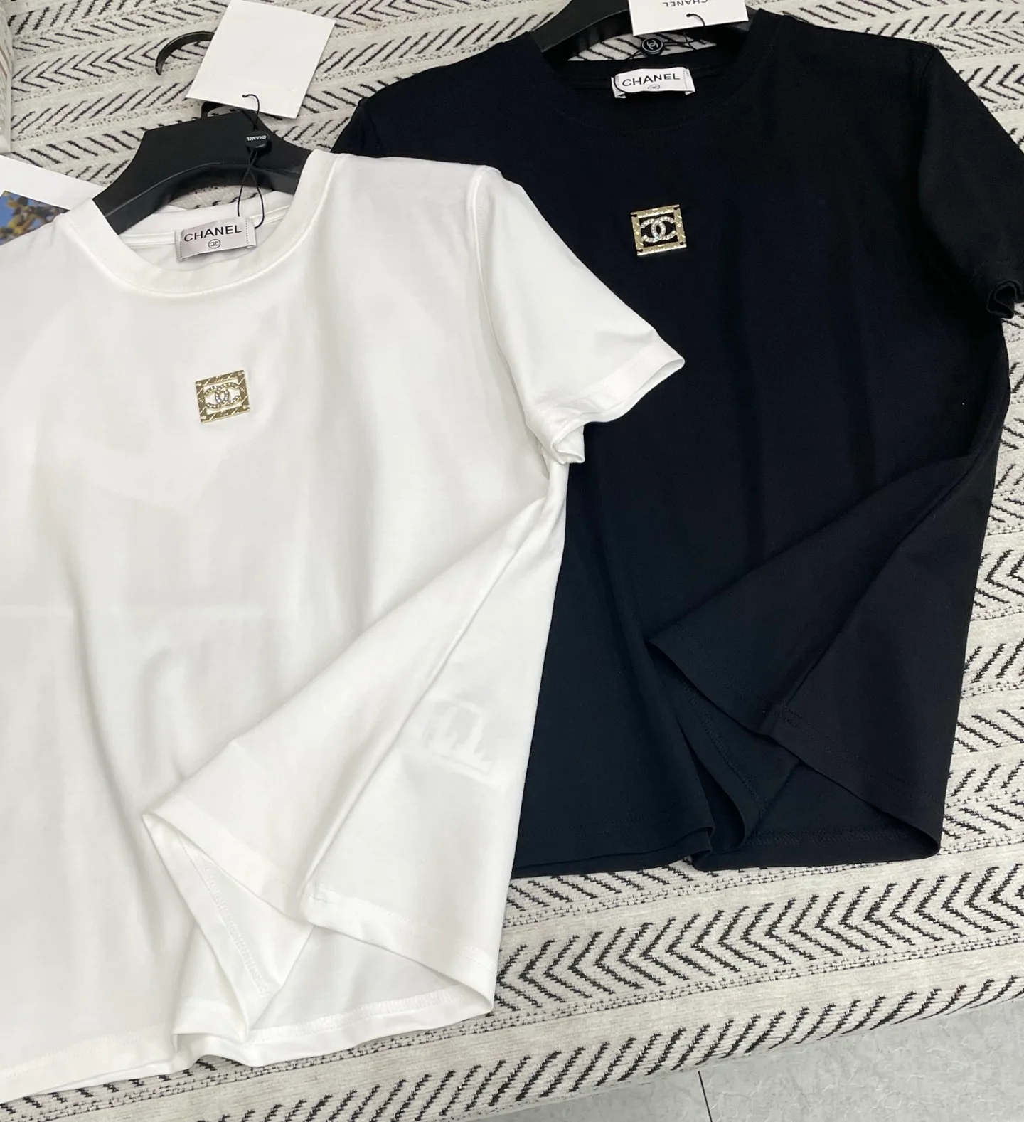 Футболки Женские Chanel 11639786