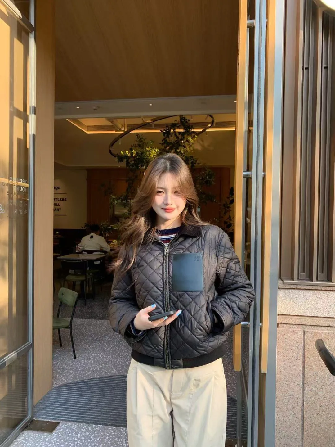 Куртки И Пуховики Женские Loewe 5380431