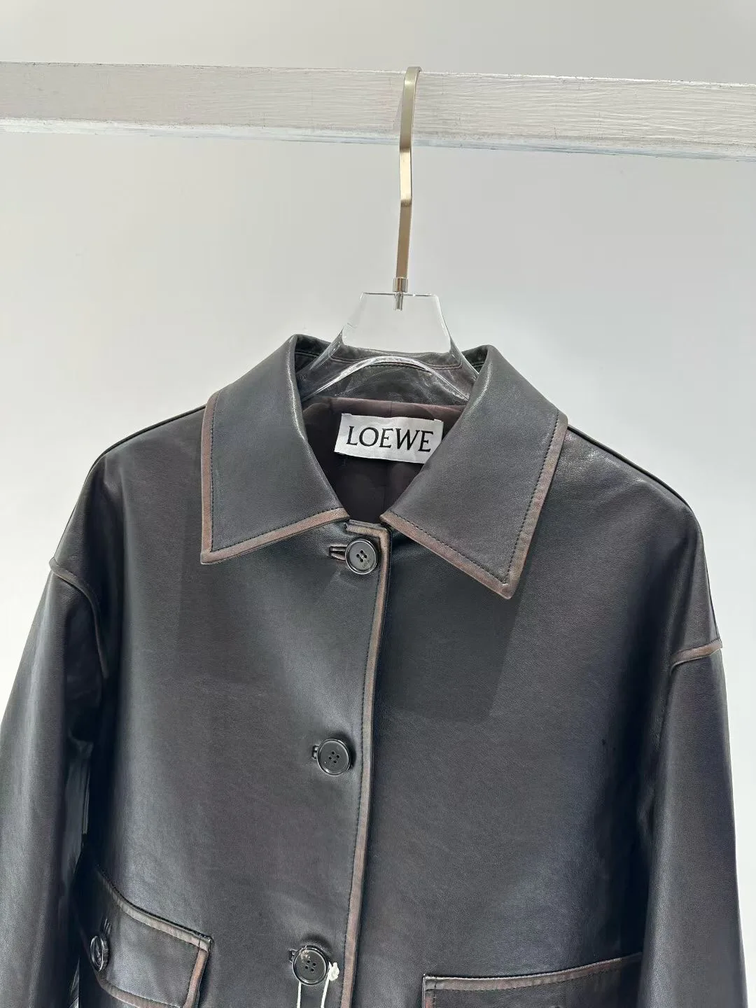 Кожаные Куртки И Дублёнки Женские Loewe 11429013