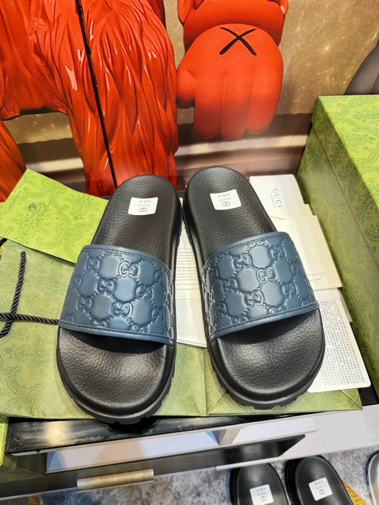 Шлепанцы Женские Gucci 13605575