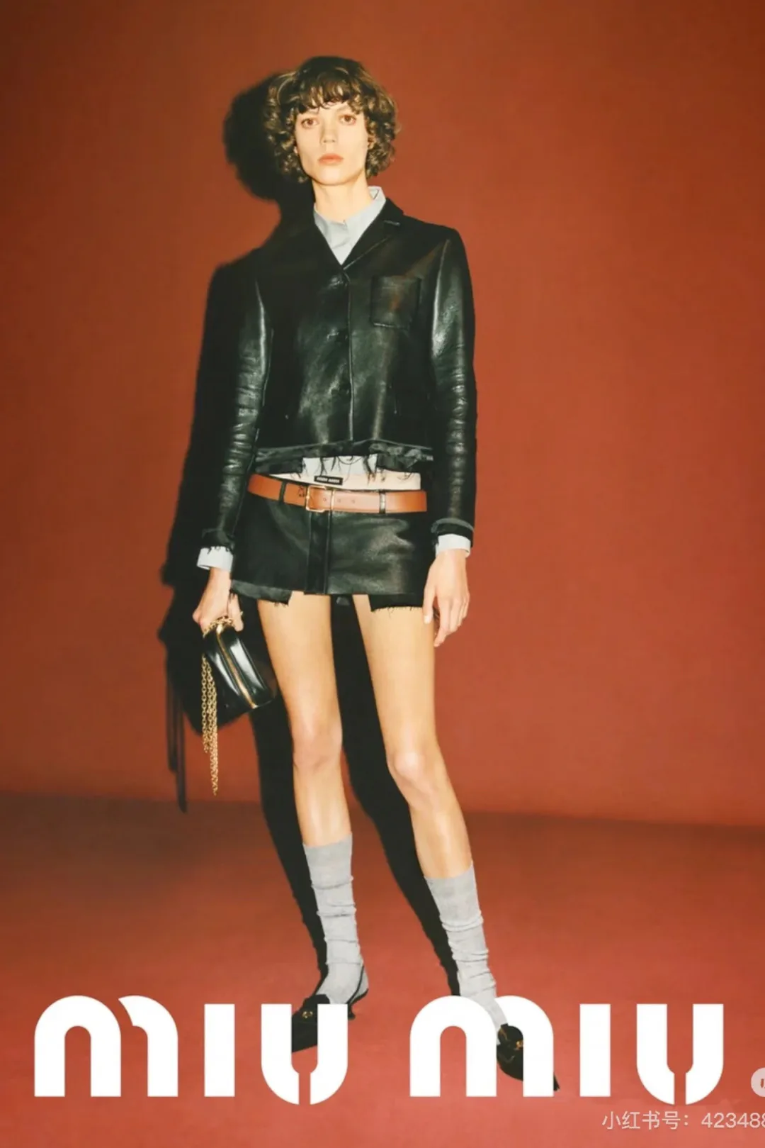 Кожаные Куртки И Дублёнки Женские Miu Miu 6173199