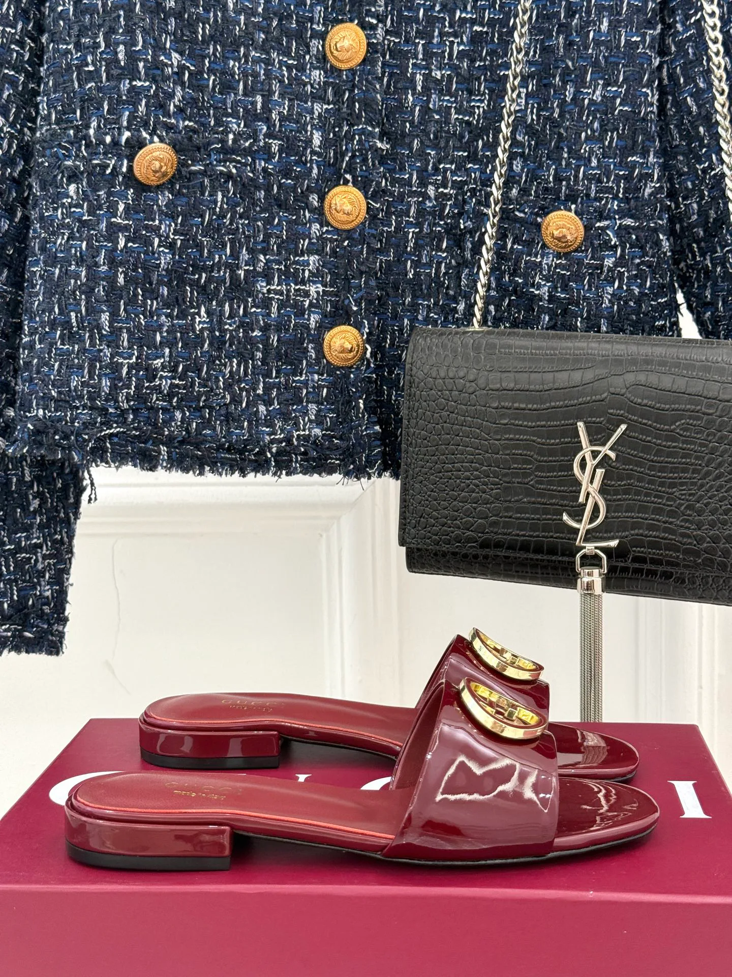 Шлепанцы Женские Gucci 21960