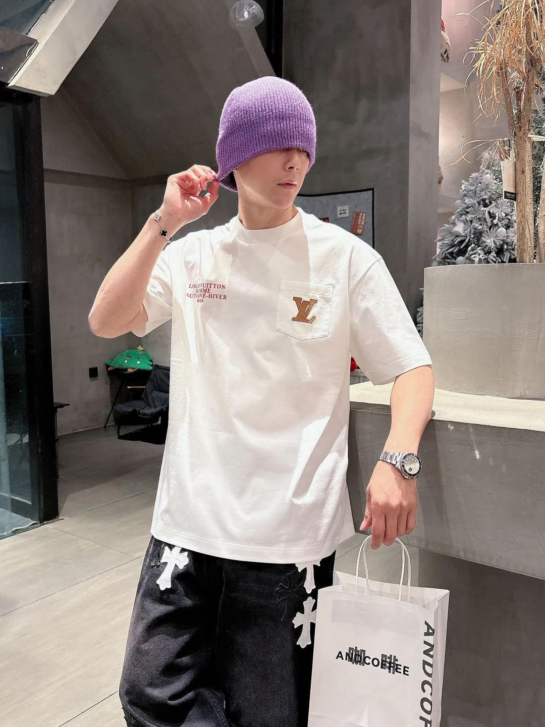 Футболки Мужские Louis Vuitton 3364