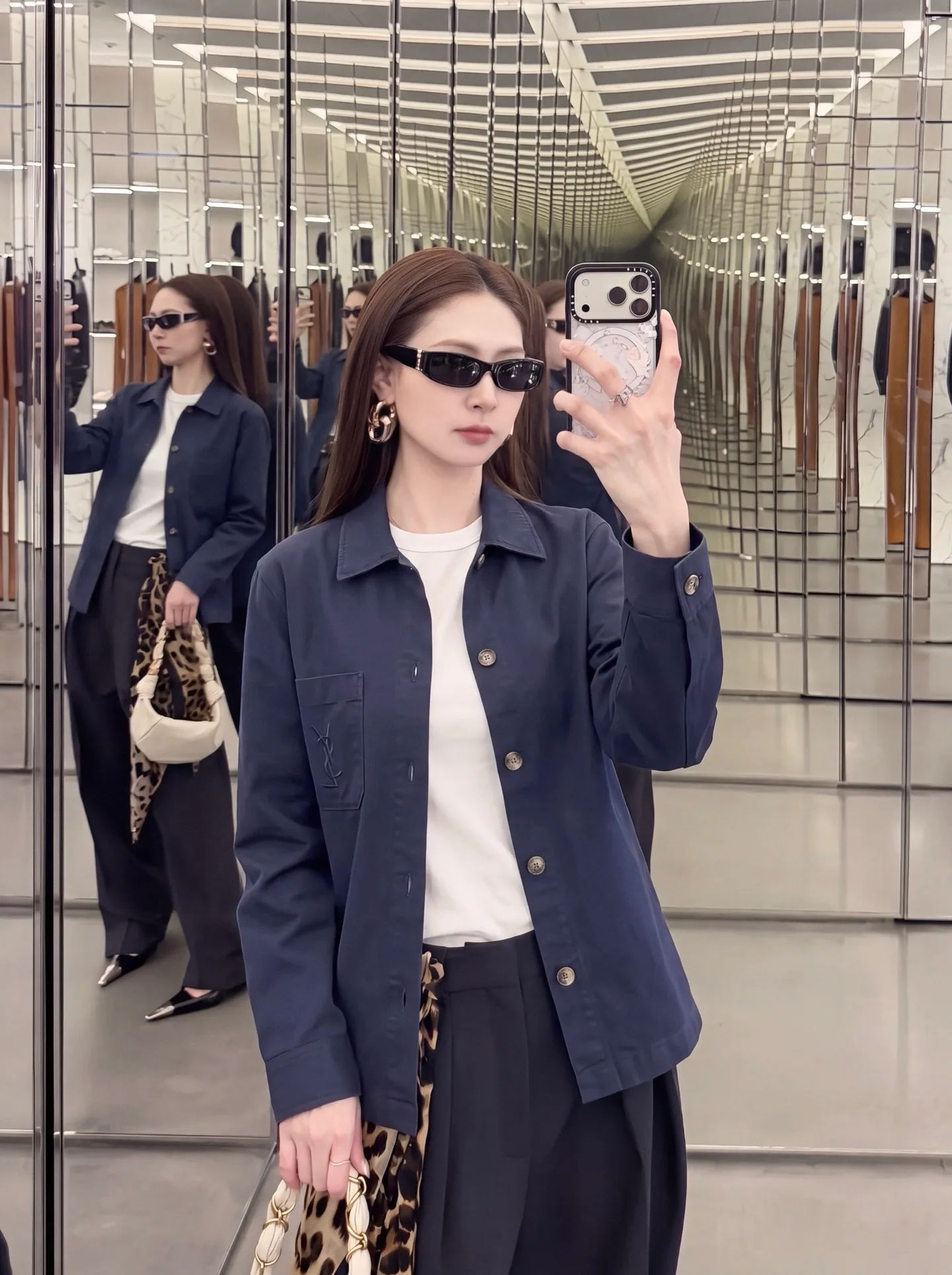Рубашки Женские Saint Laurent 18742906