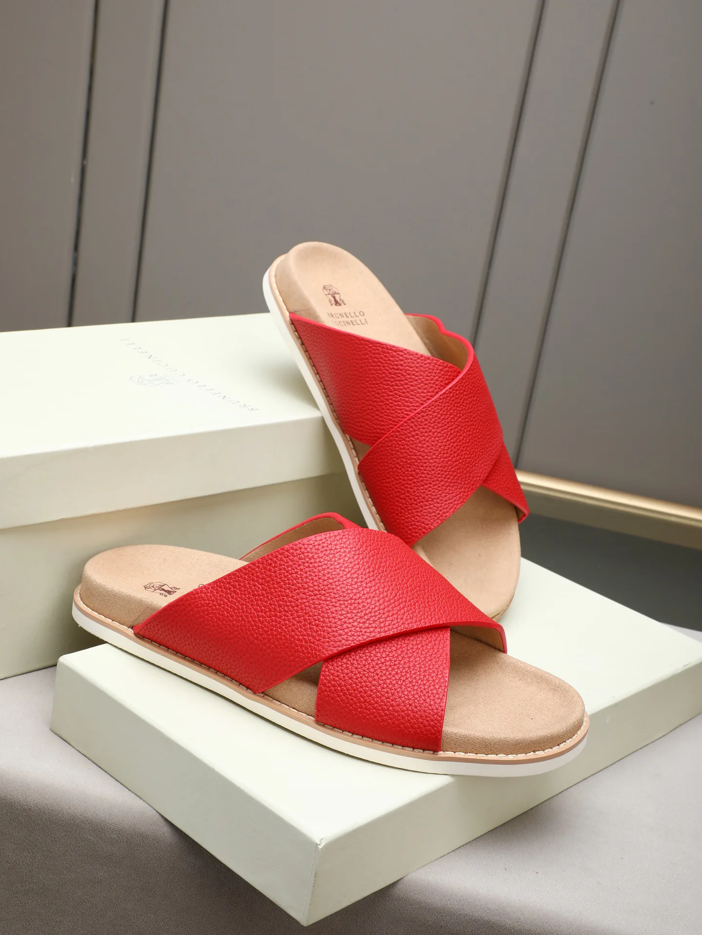 Сандалии Мужские Brunello Cucinelli 5933220