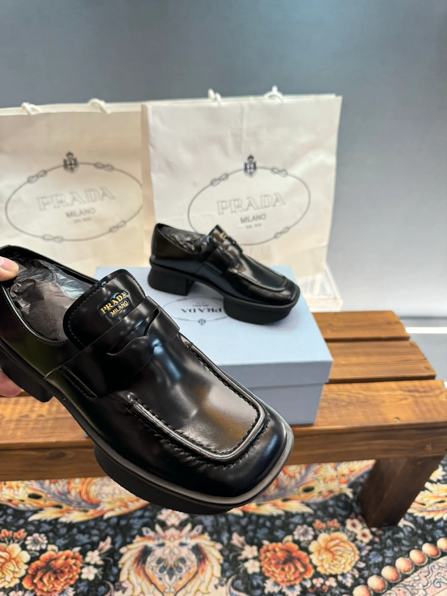 Лоферы Женские Prada 21045