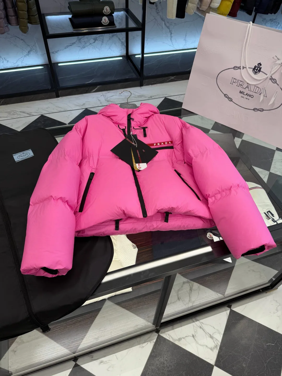 Куртки И Пуховики Женские Prada 19964152