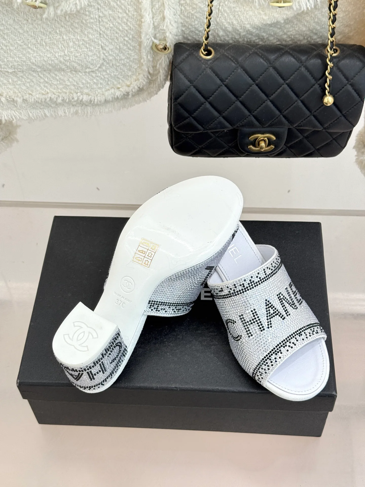 Босоножки Женские Chanel 9499386