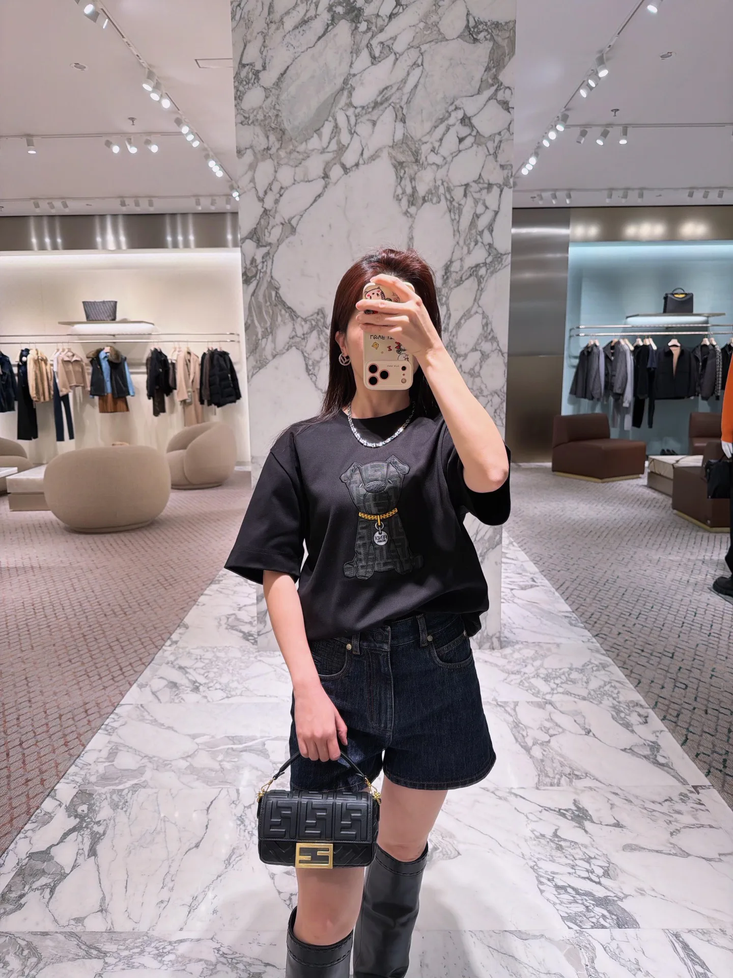 Футболки Женские Fendi 352613