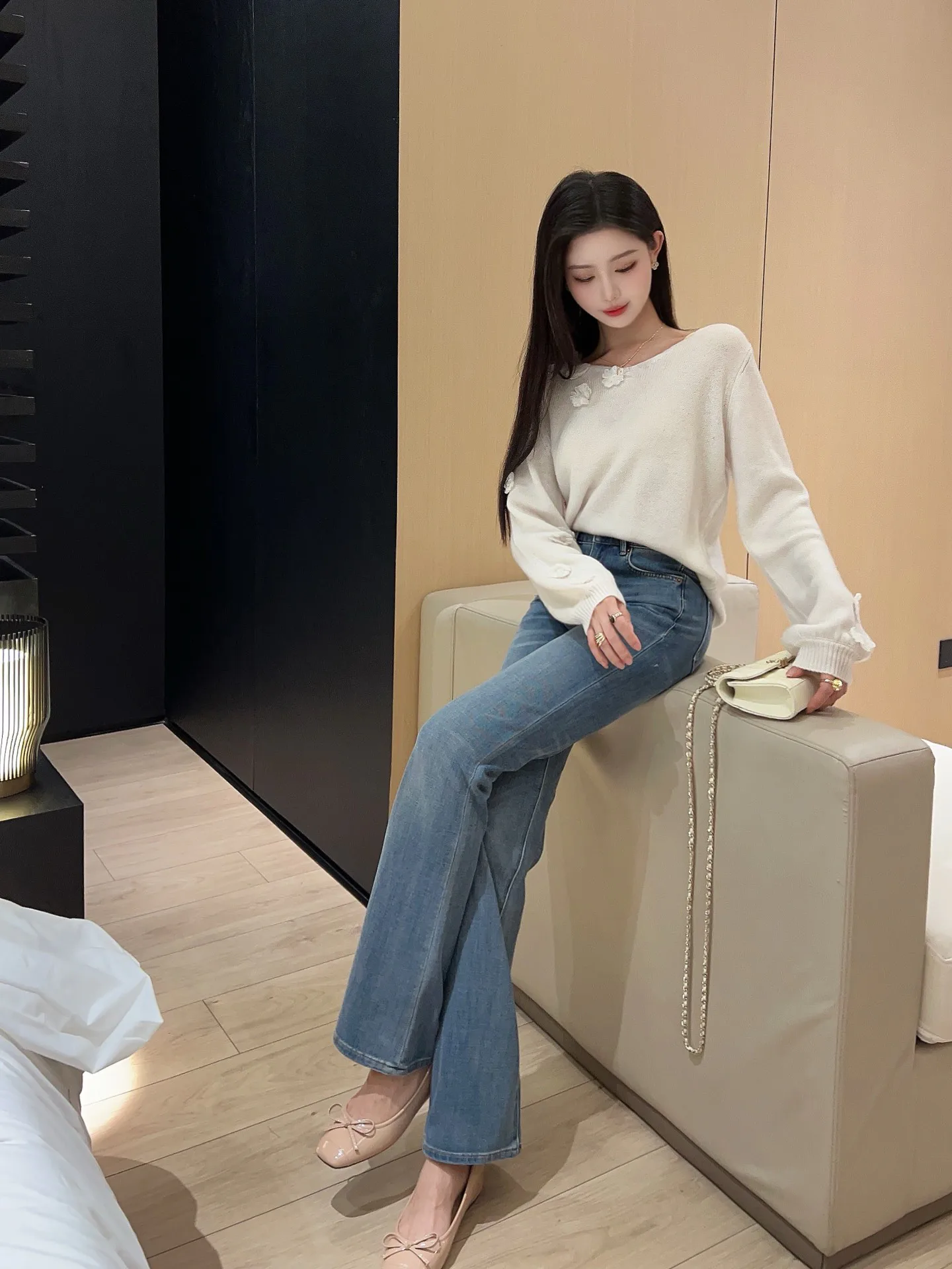 Джинсы Женские Saint Laurent 34734