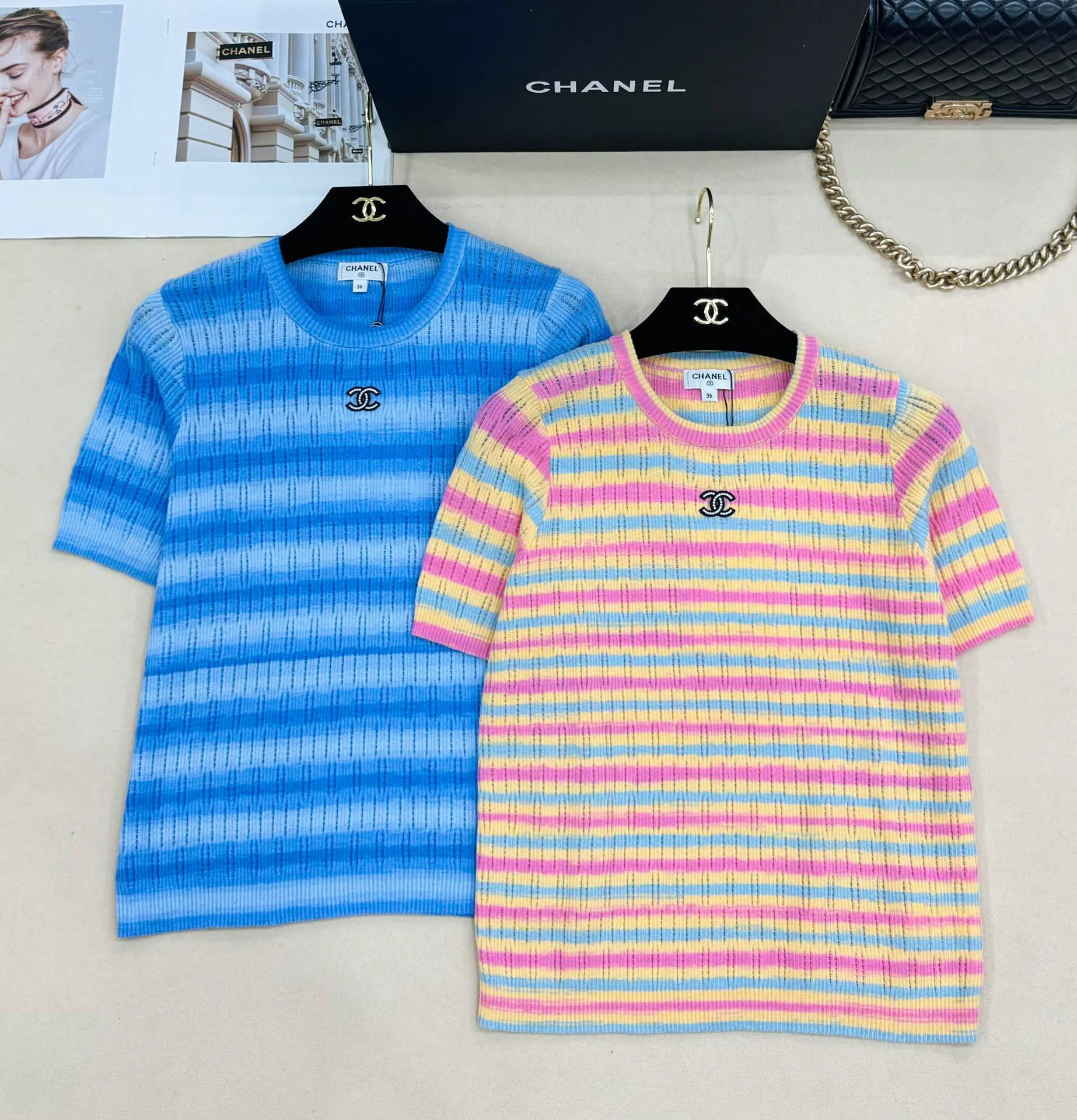 Футболки Женские Chanel 13171839
