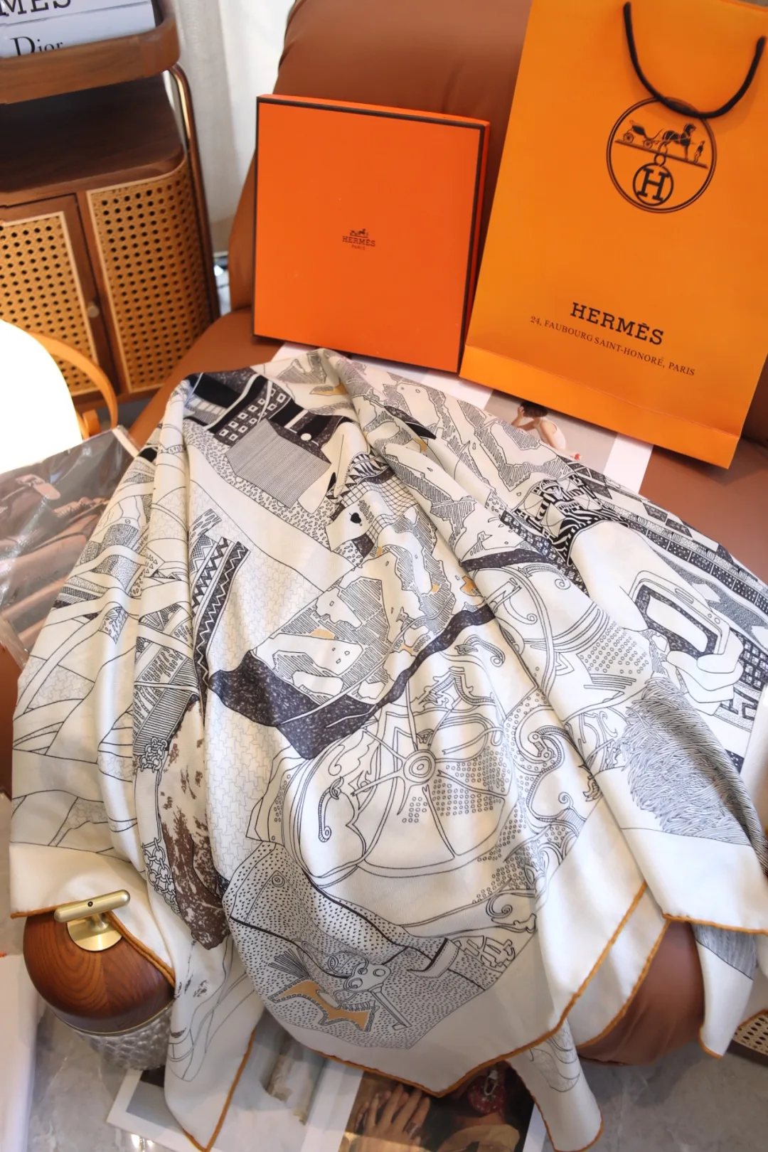 Шарфы Hermes 136714