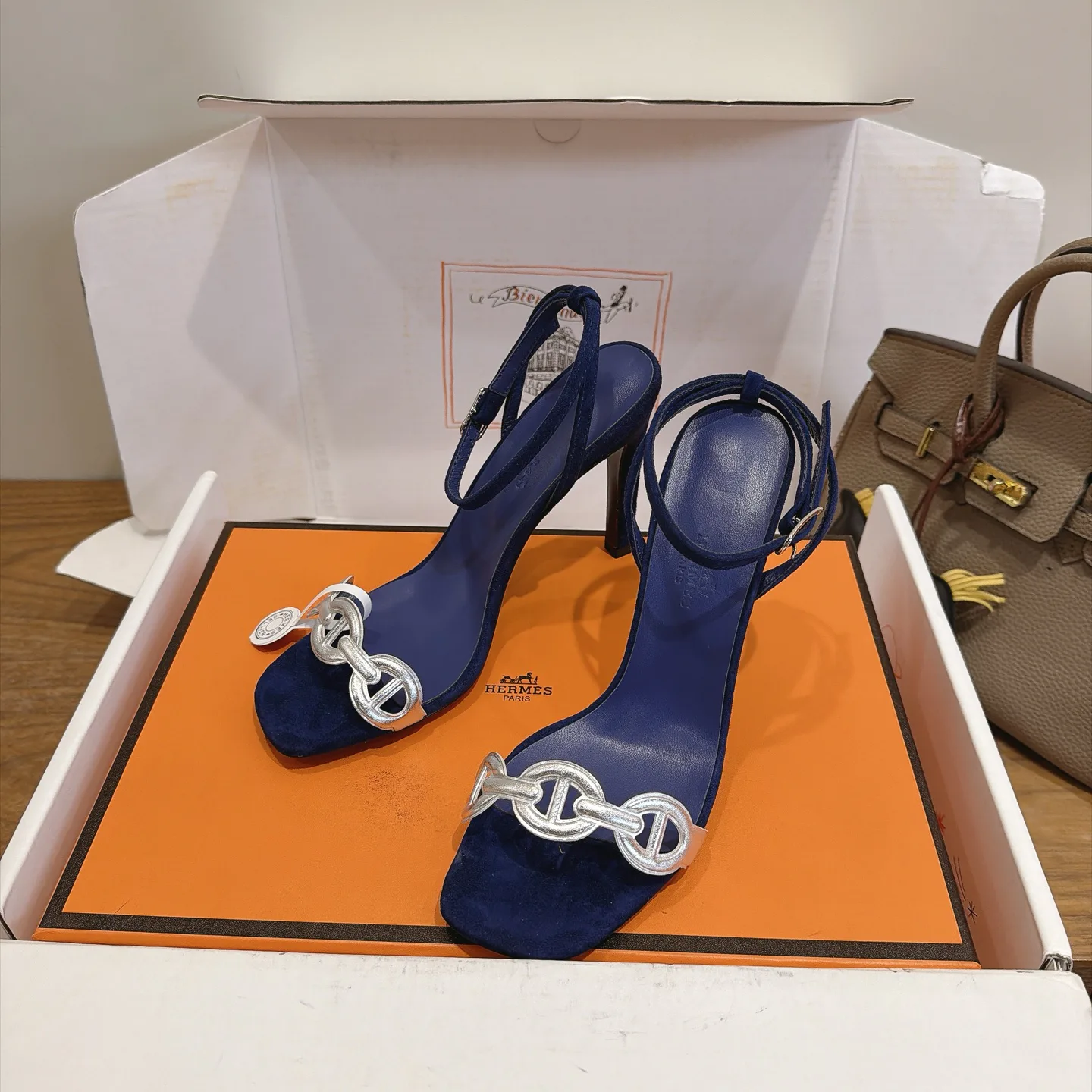 Босоножки Женские Hermes 19586076