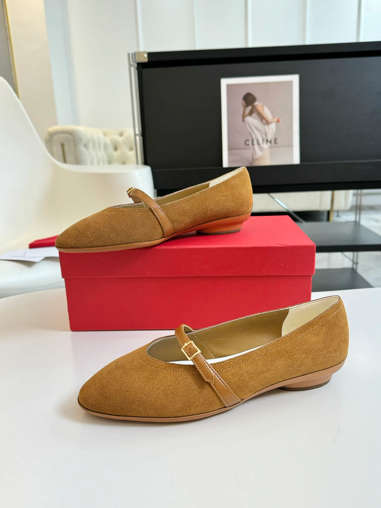 Балетки Женские Salvatore Ferragamo 579294