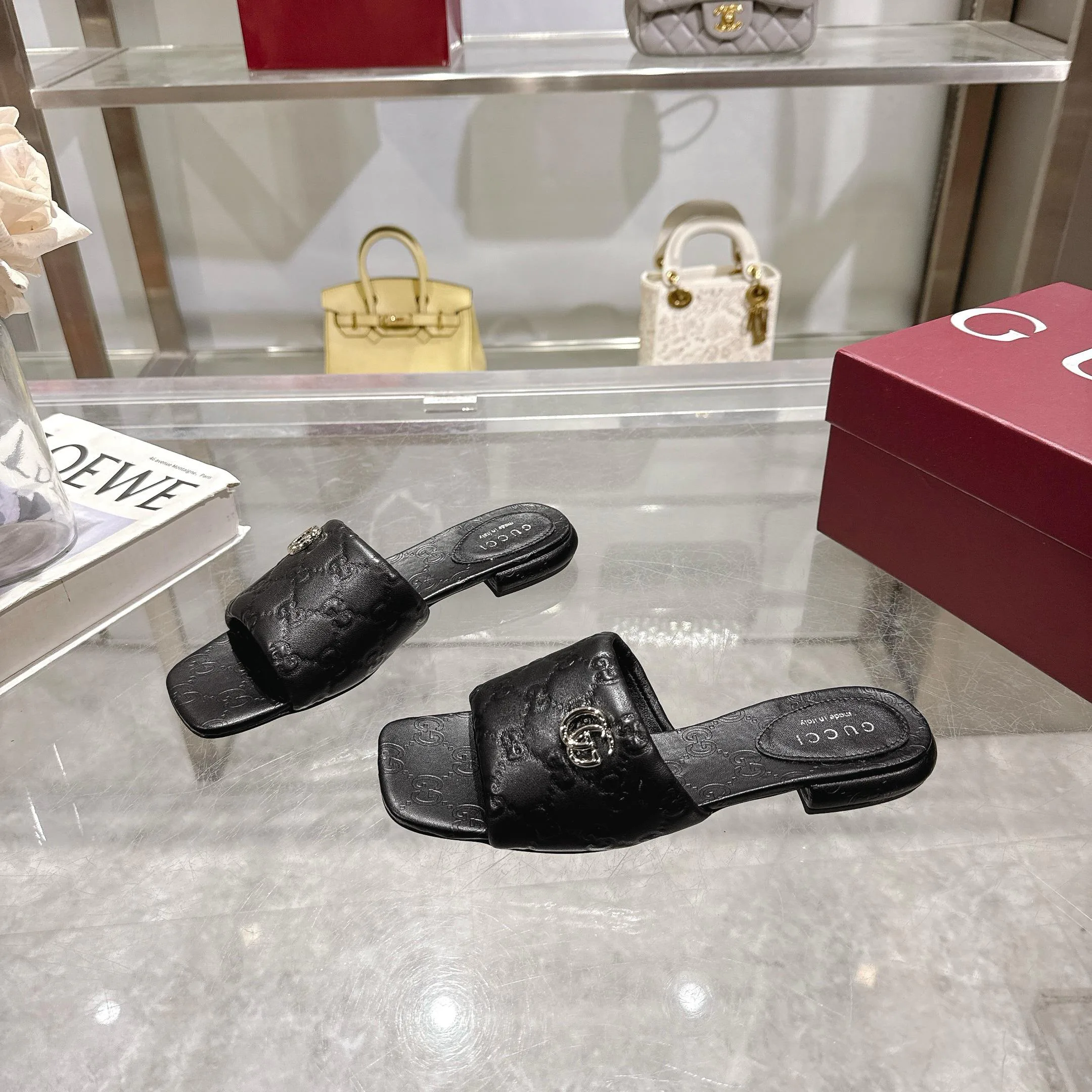 Шлепанцы Женские Gucci 32166