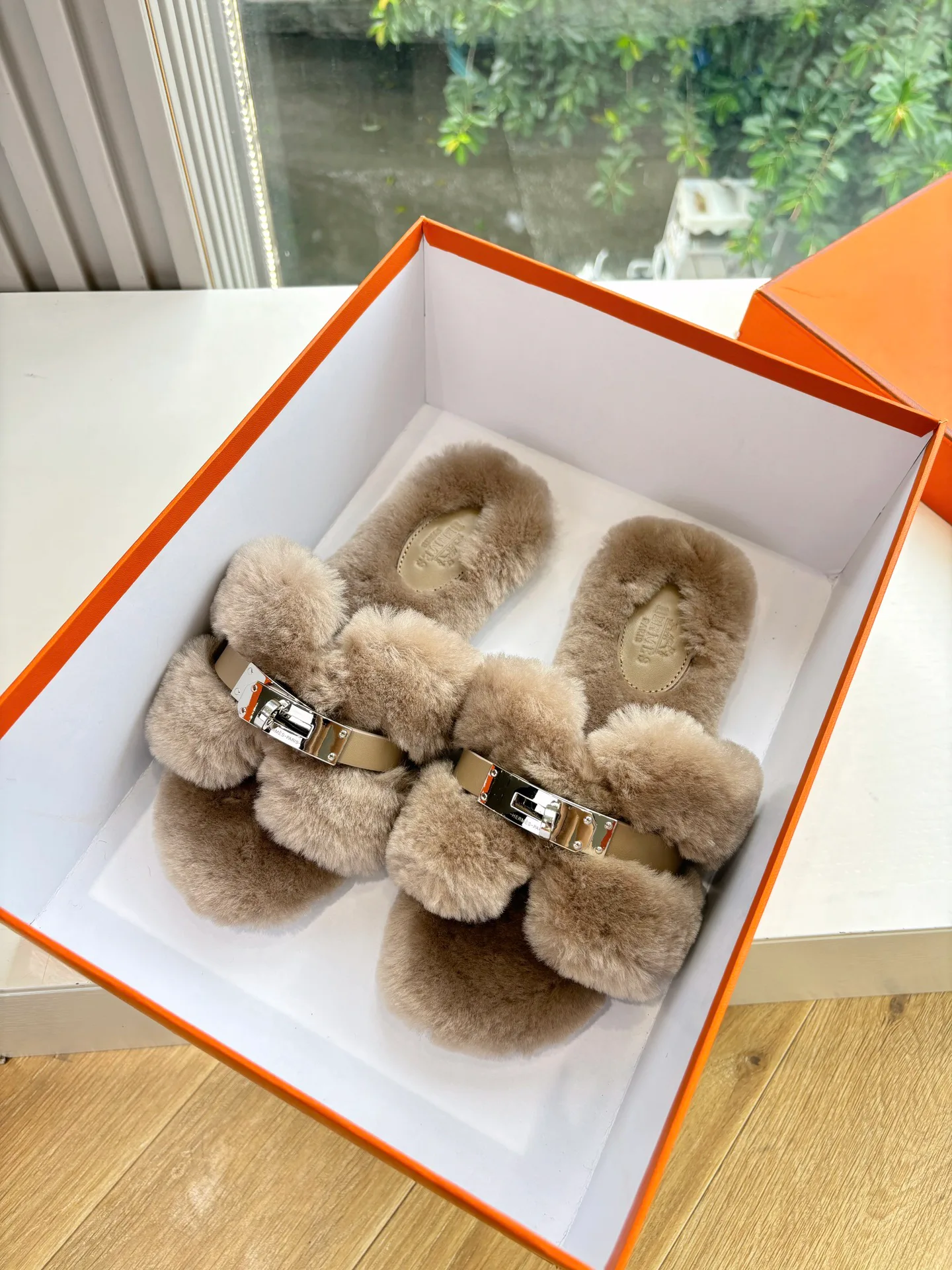 Тапочки Женские Hermes 18053273