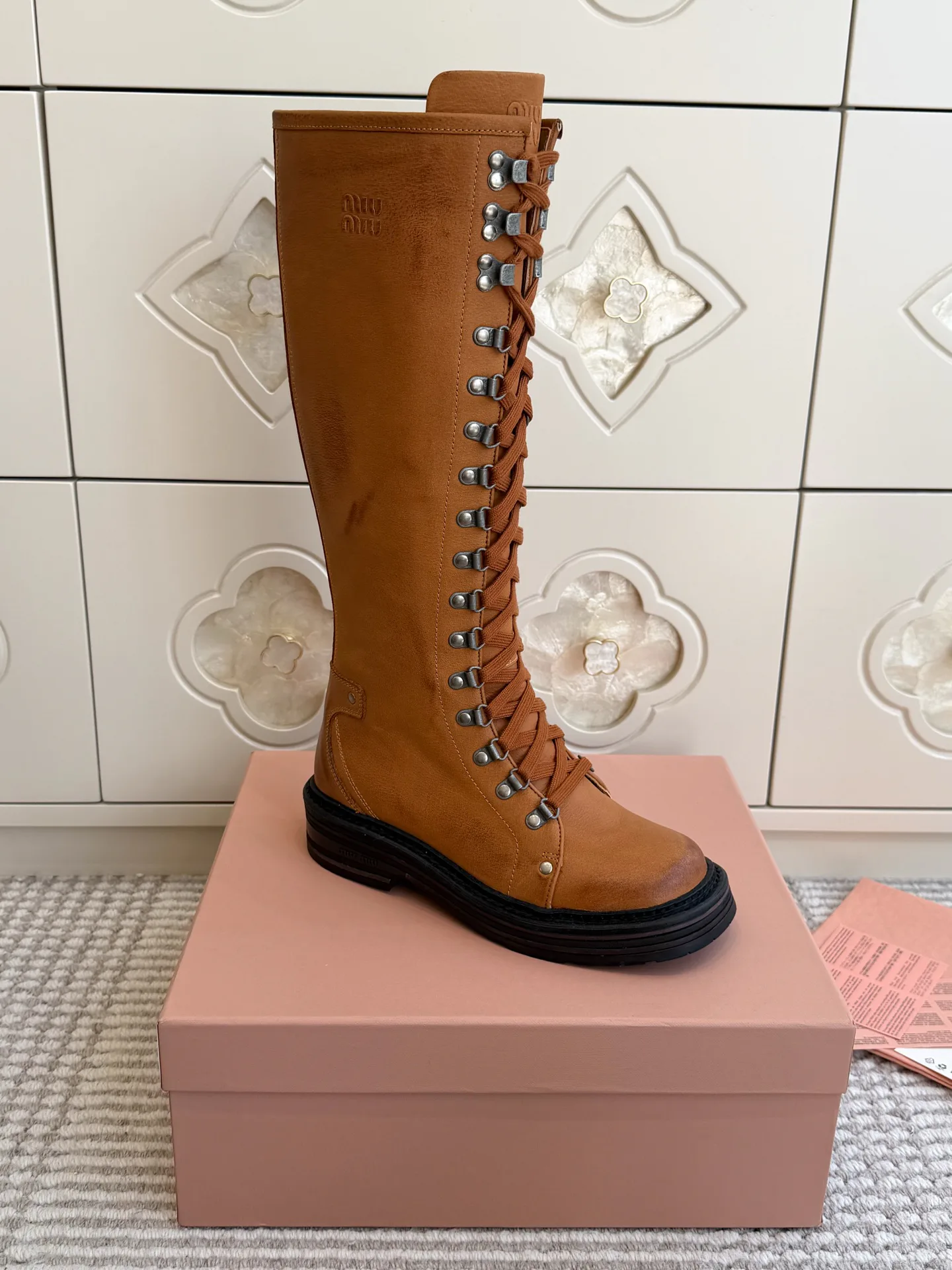 Ботинки Женские Miu Miu 17943214