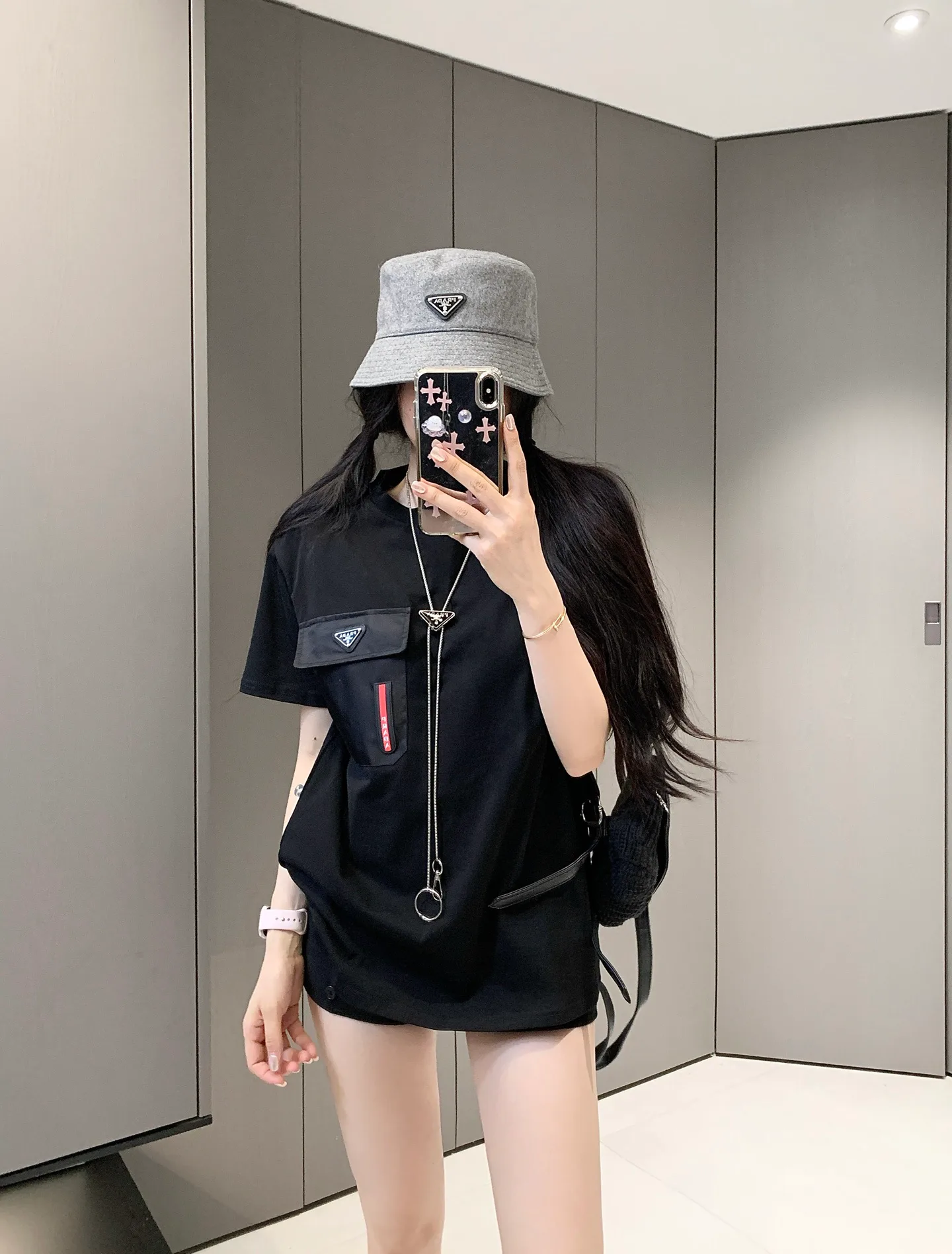 Футболки Женские Prada 16715