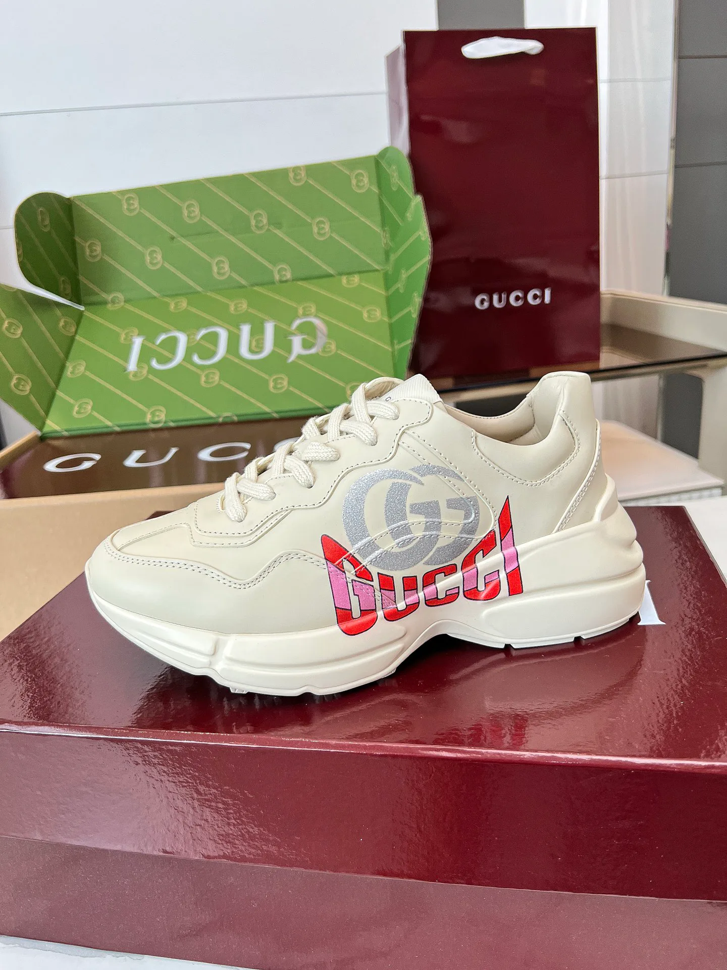 Кроссовки Женские Gucci 87788