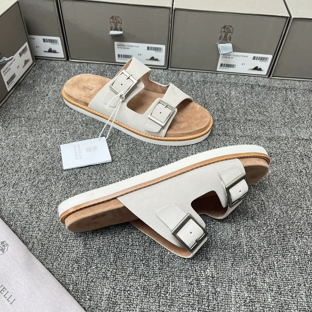 Шлепанцы Мужские Brunello Cucinelli 14693284