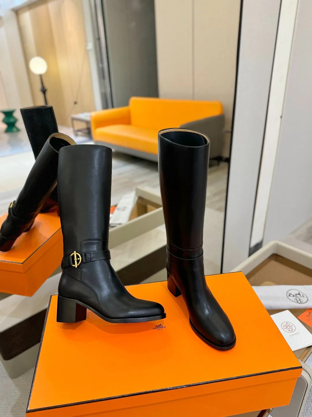 Сапоги Женские Hermes 481335