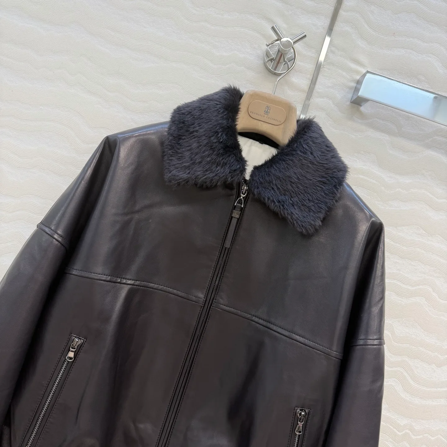 Кожаные Куртки И Дублёнки Женские Brunello Cucinelli 11164813