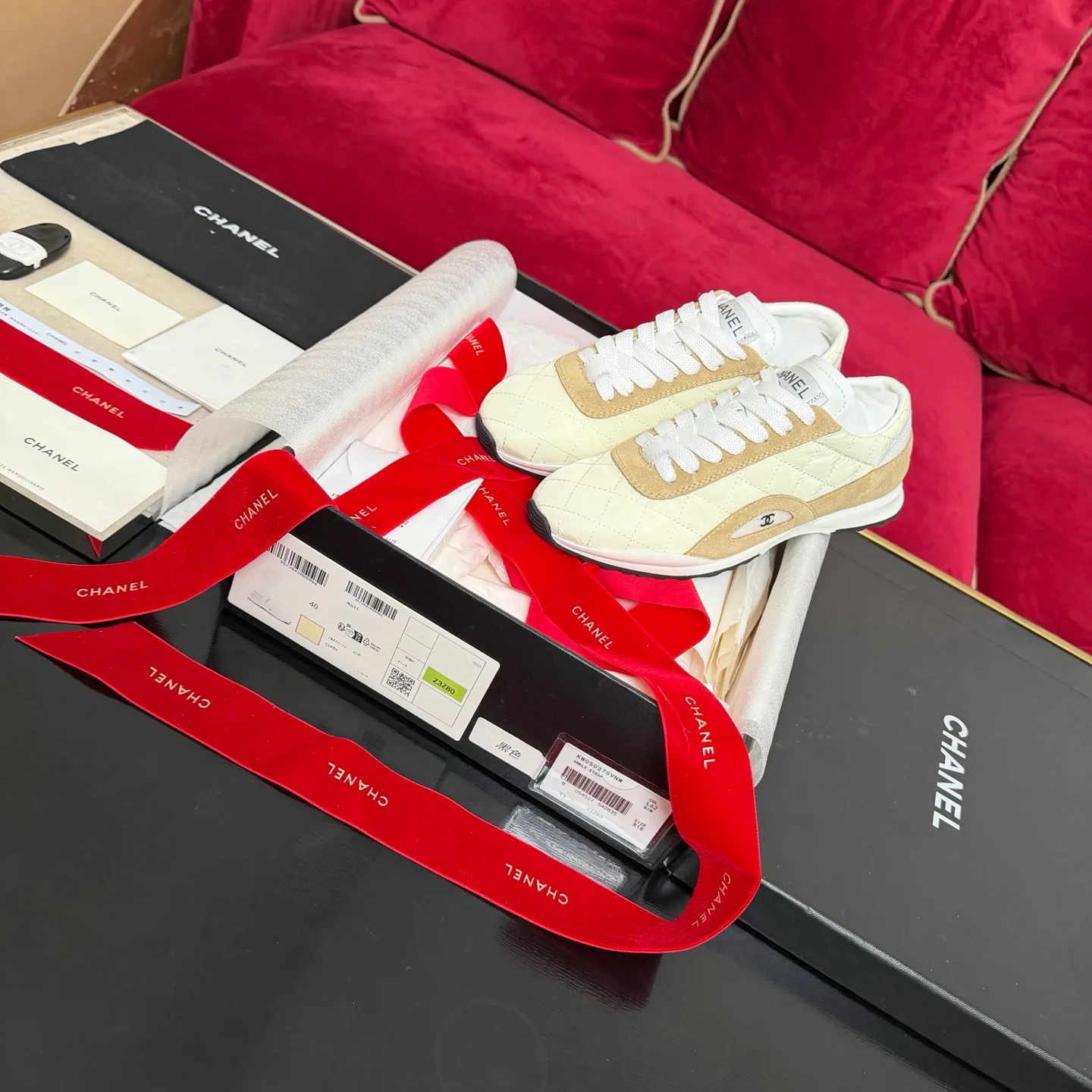 Кроссовки Женские Chanel 380773