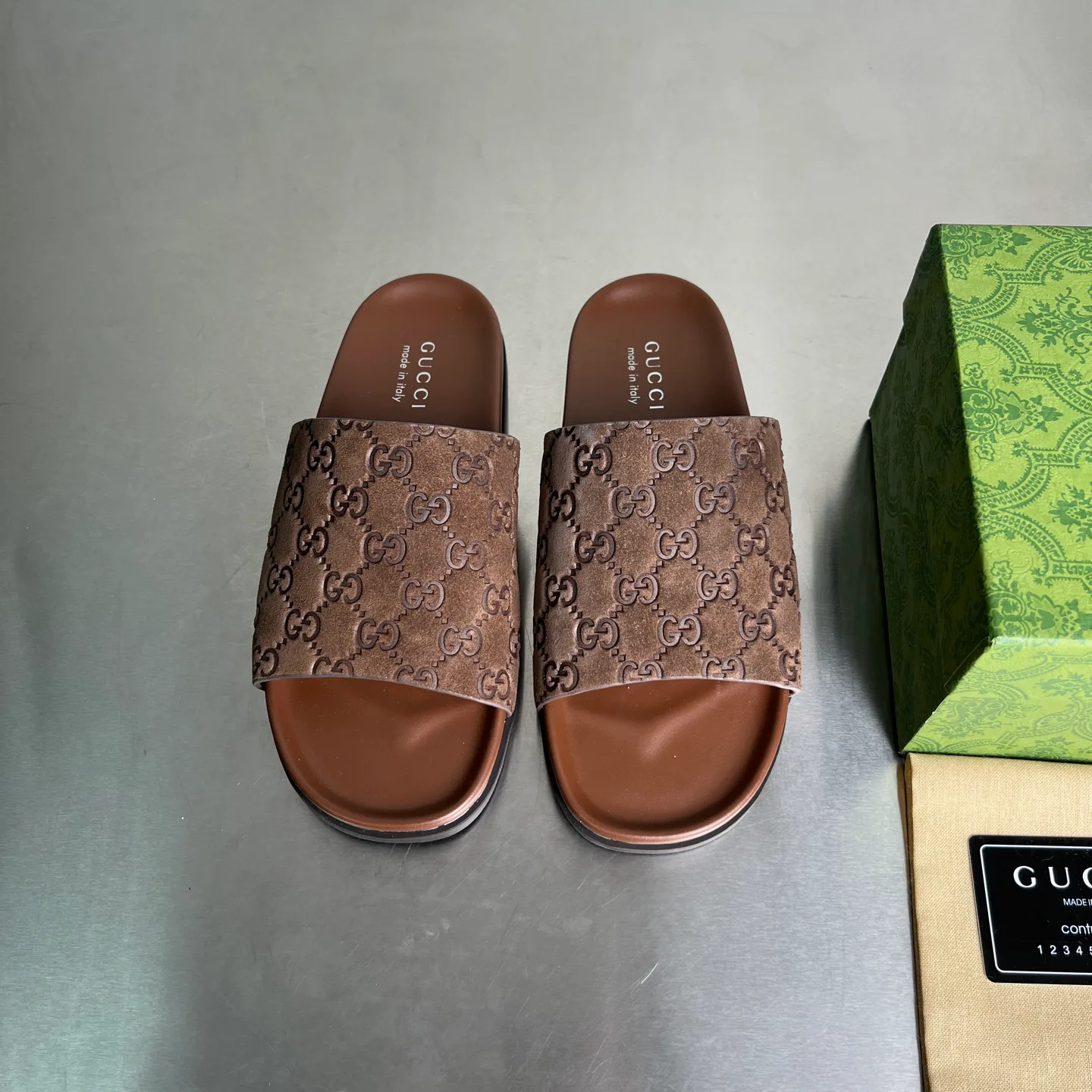 Шлепанцы Женские Gucci 32733