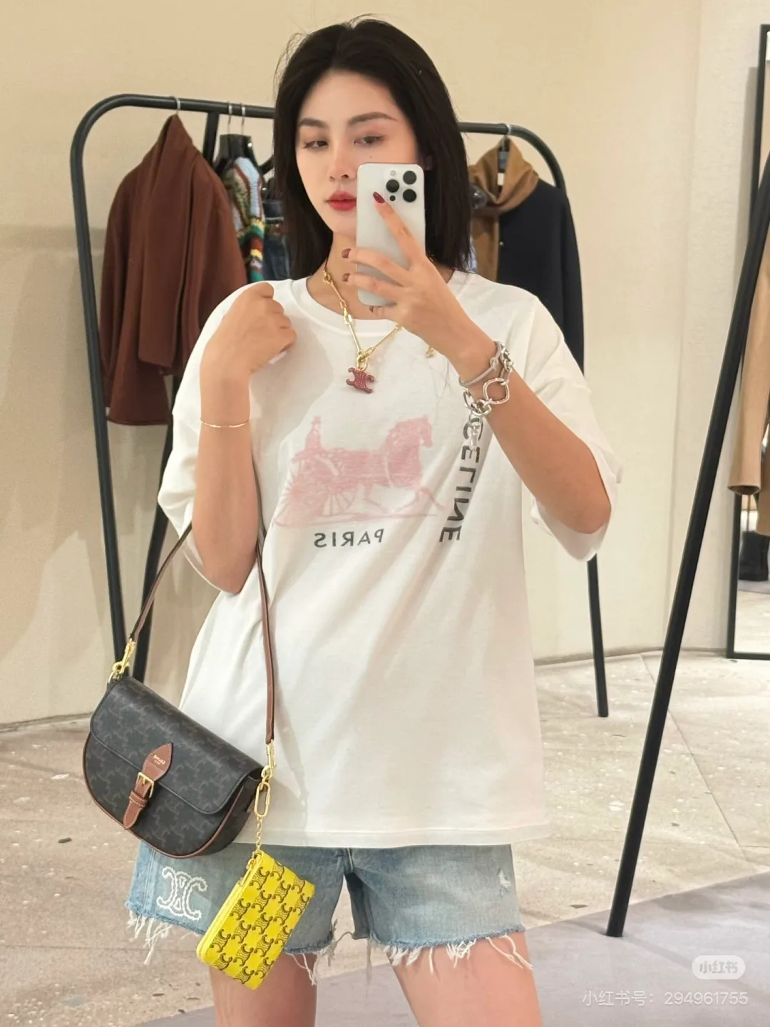 Футболки Женские Celine 1827059