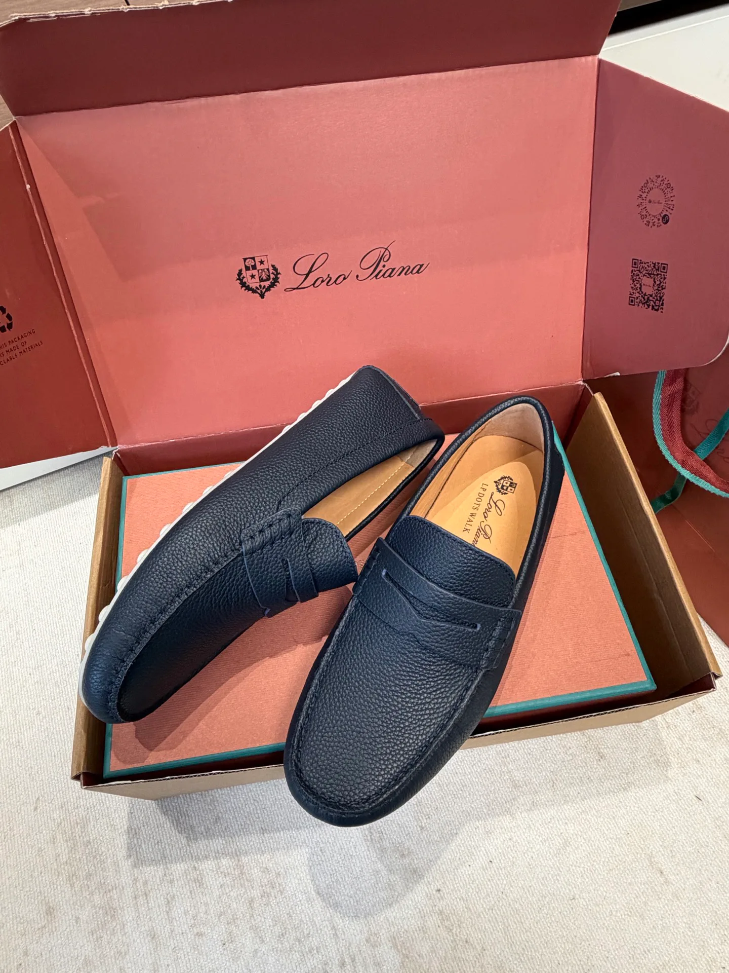 Мокасины Мужские Loro Piana 11692829