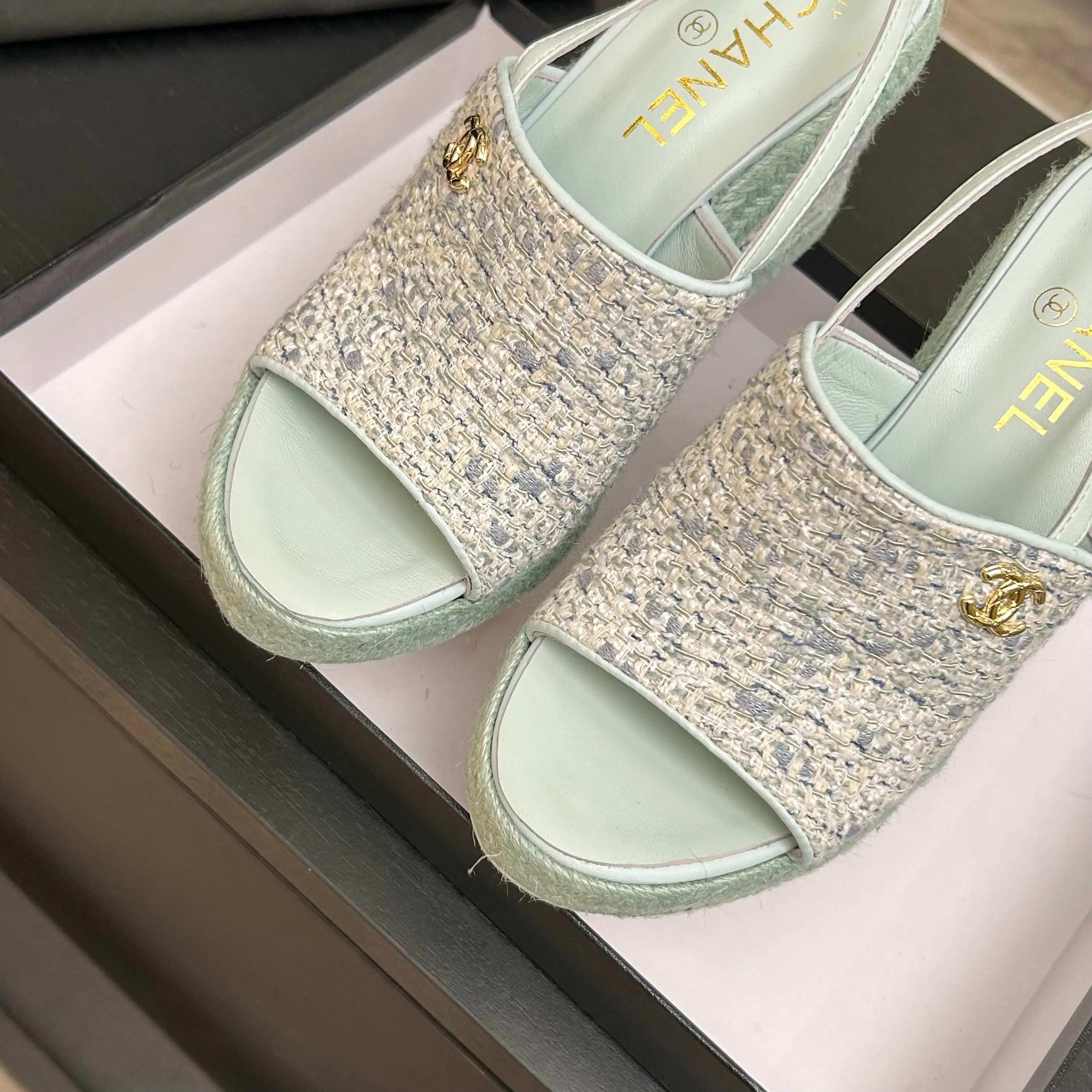 Босоножки Женские Chanel 13224762