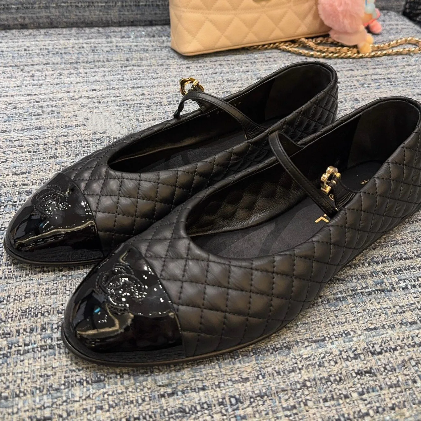 Балетки Женские Chanel 386589