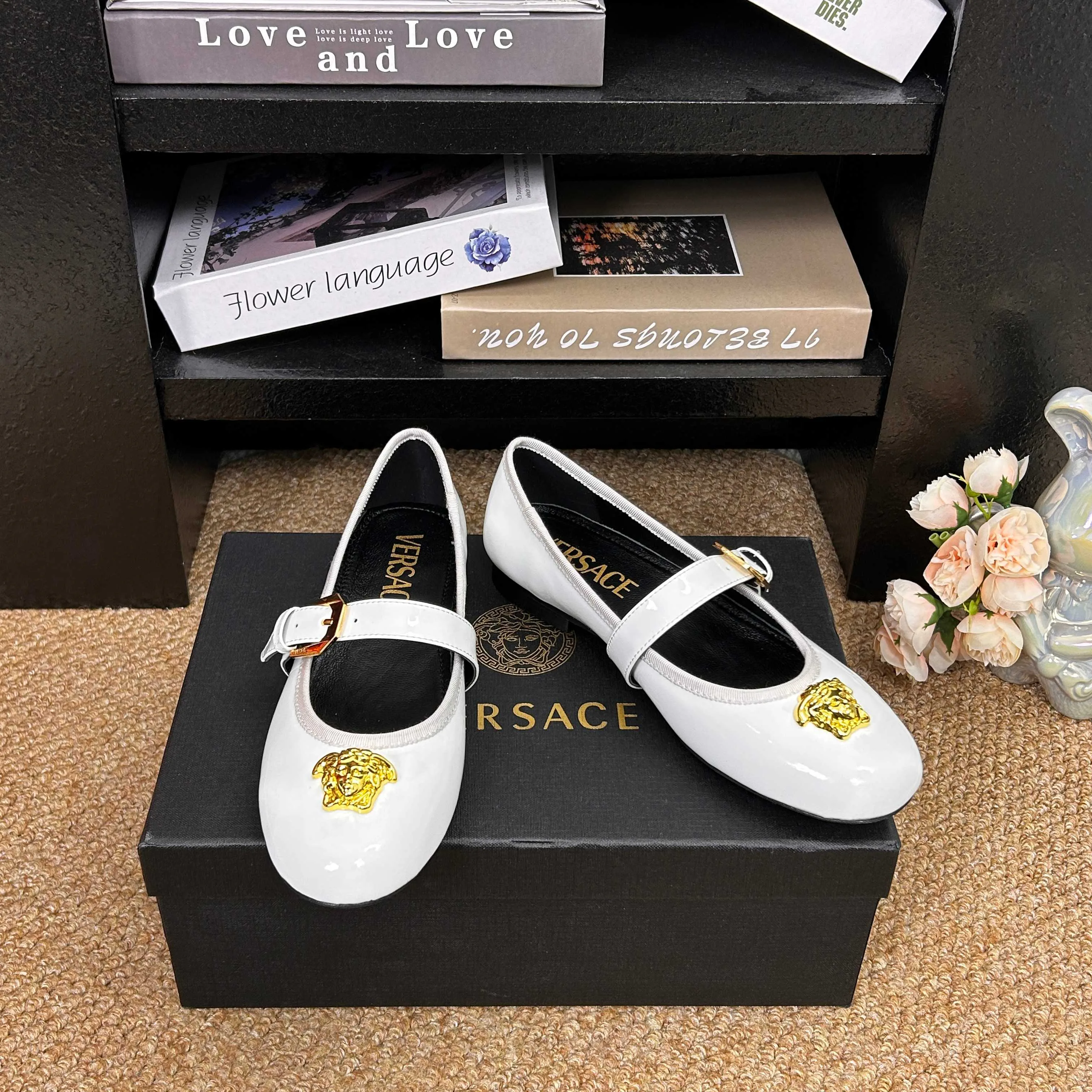 Балетки Женские Versace 9633240