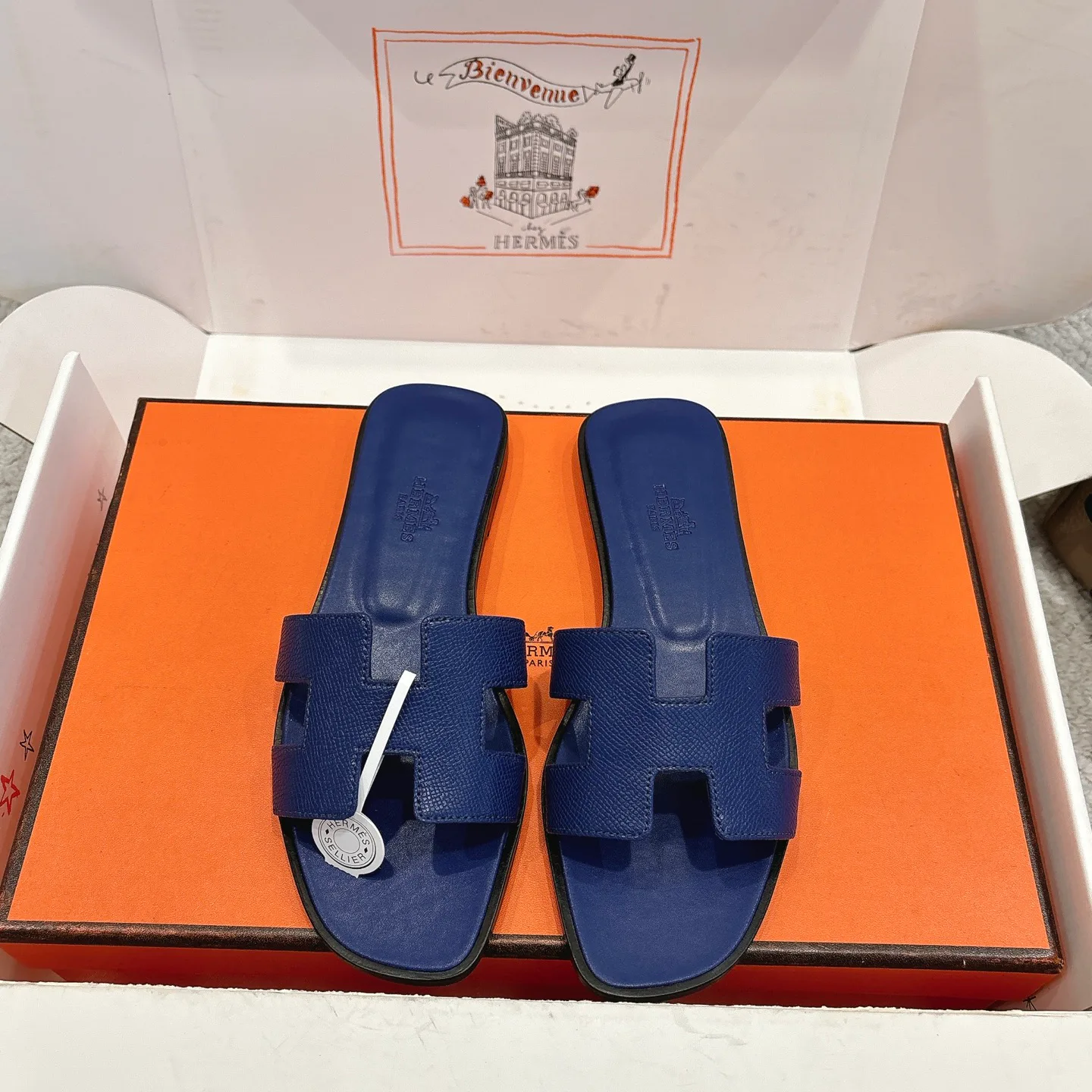 Шлепанцы Женские Hermes 2453832