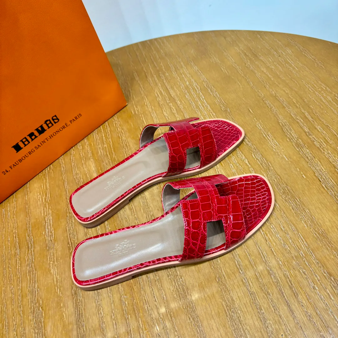 Шлепанцы Женские Hermes 4504093