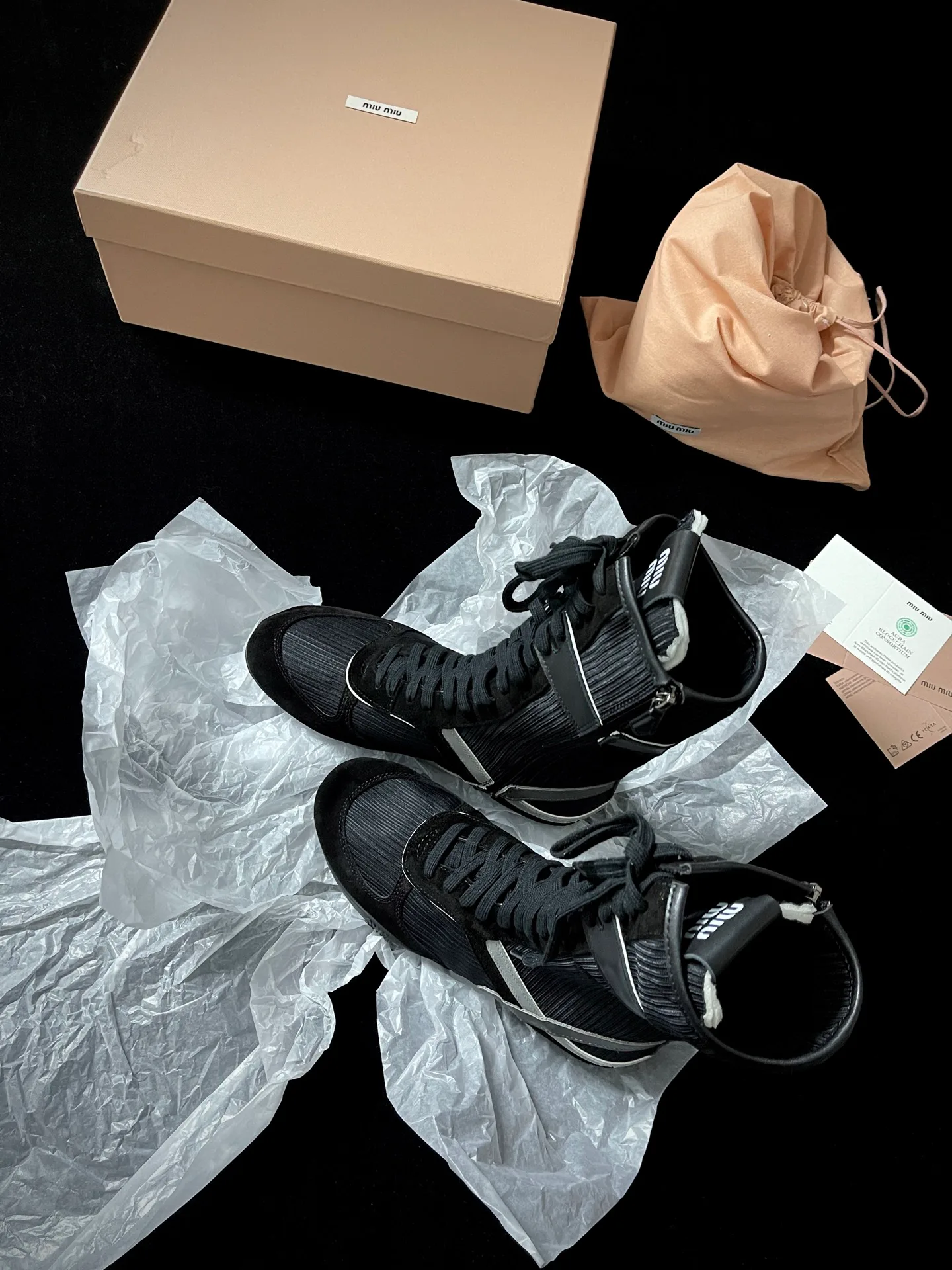 Ботинки Женские Miu Miu 13416