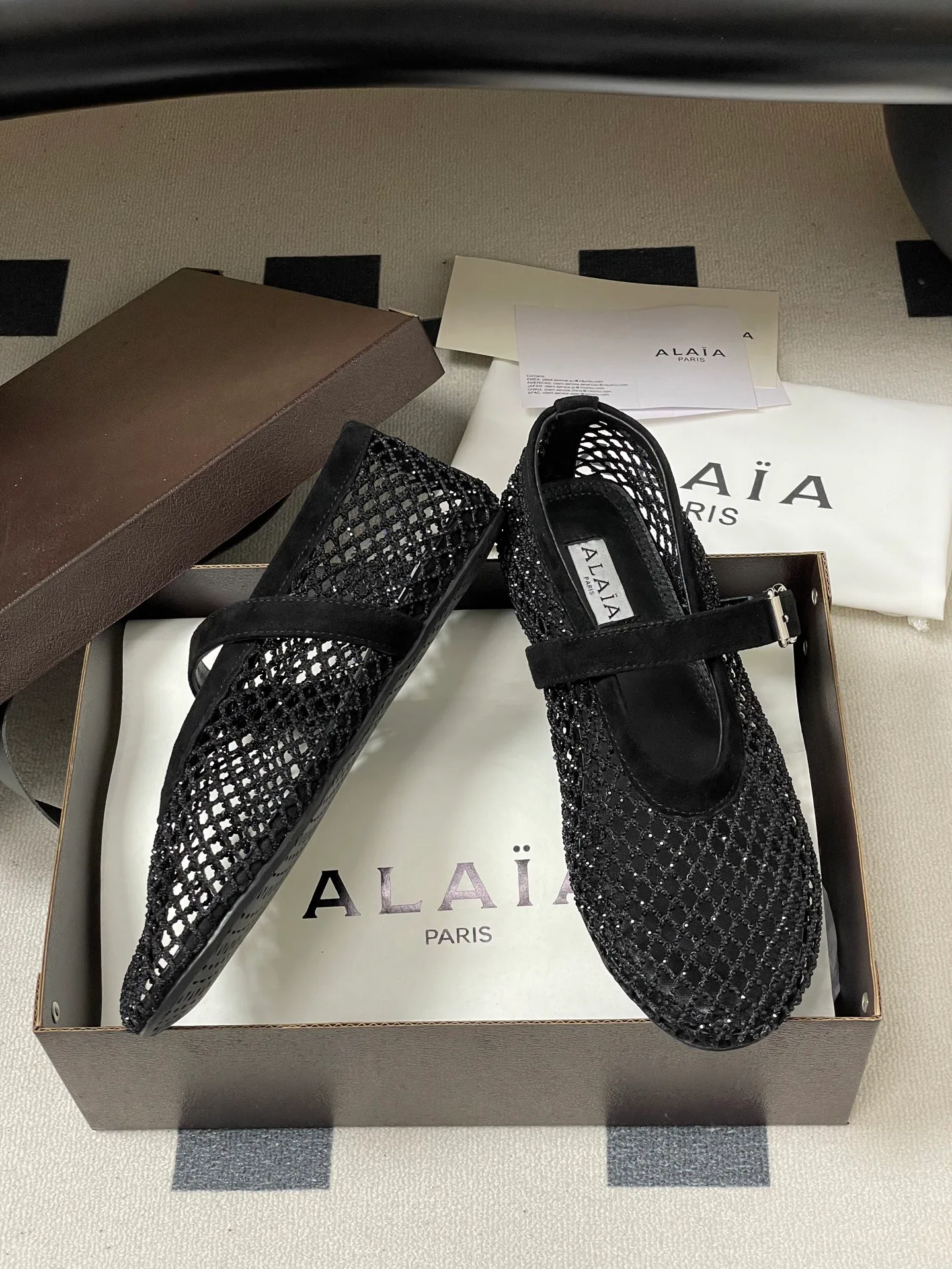 Балетки Женские Alaia 668705